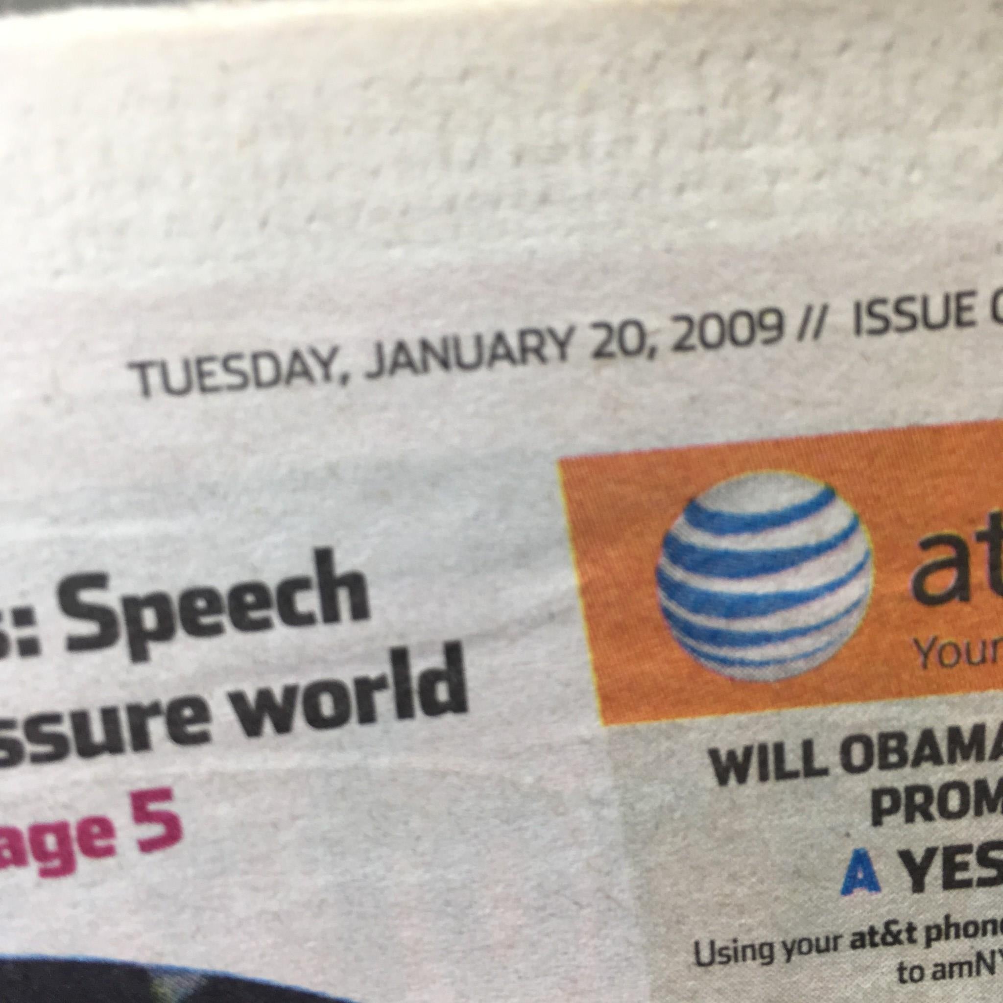 AM New York: Jan 20 2009, City's Hopes For Obama