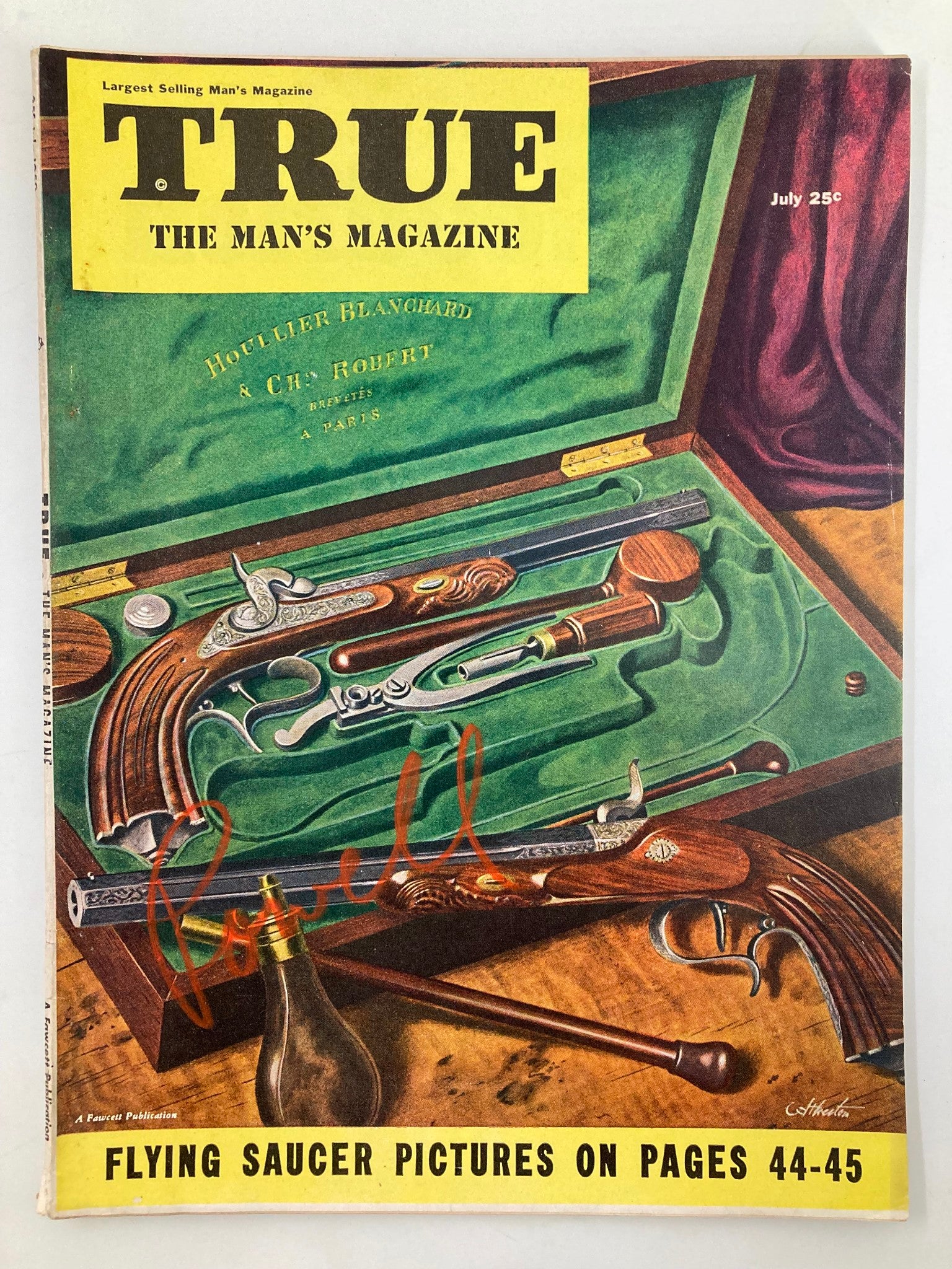 TRUE The Man's Magazine July 1950 The Case of Murder at Harvard No Label