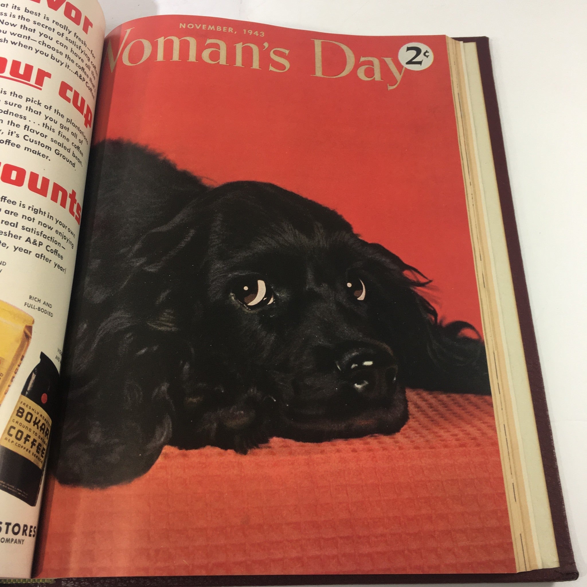 1943 Woman's Day Magazine Complete Year Round In One Book Compilation