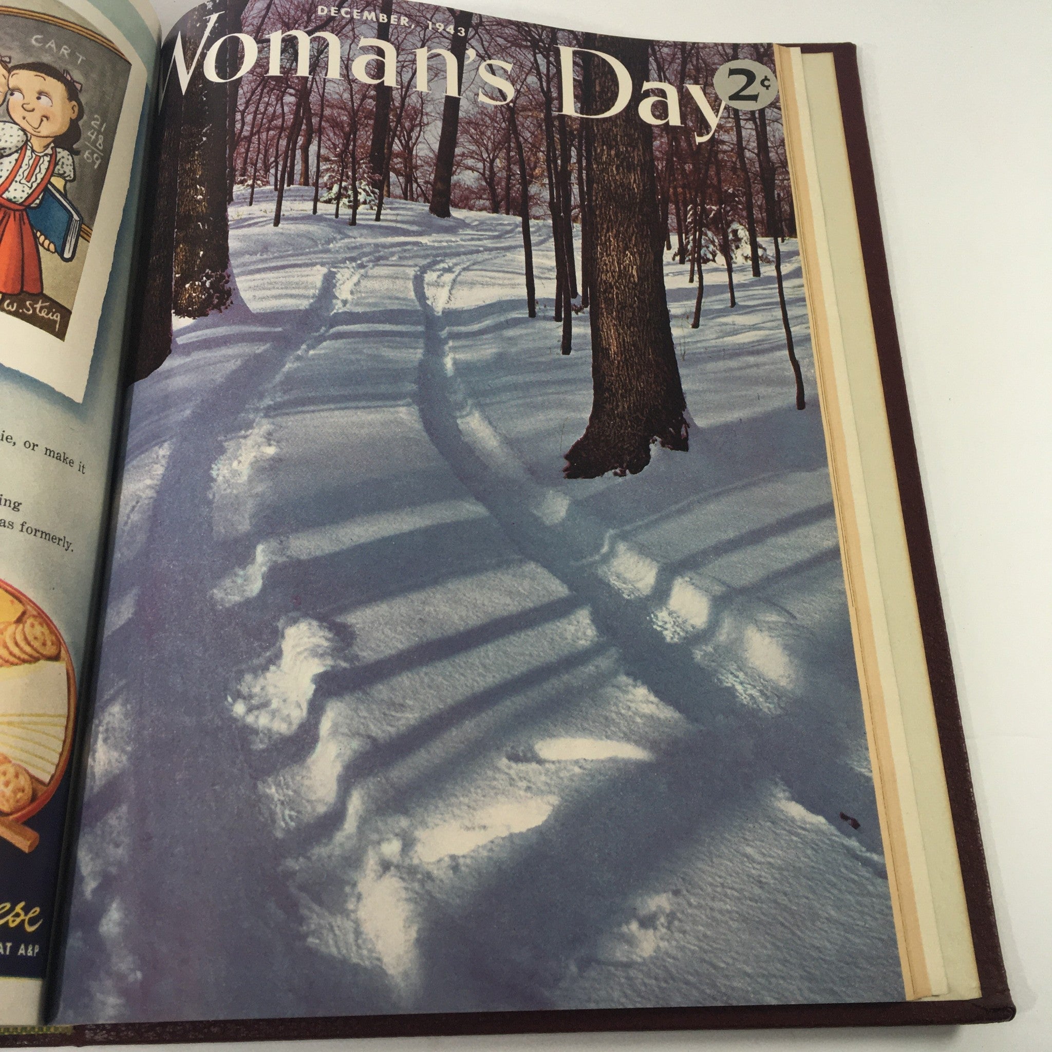 1943 Woman's Day Magazine Complete Year Round In One Book Compilation