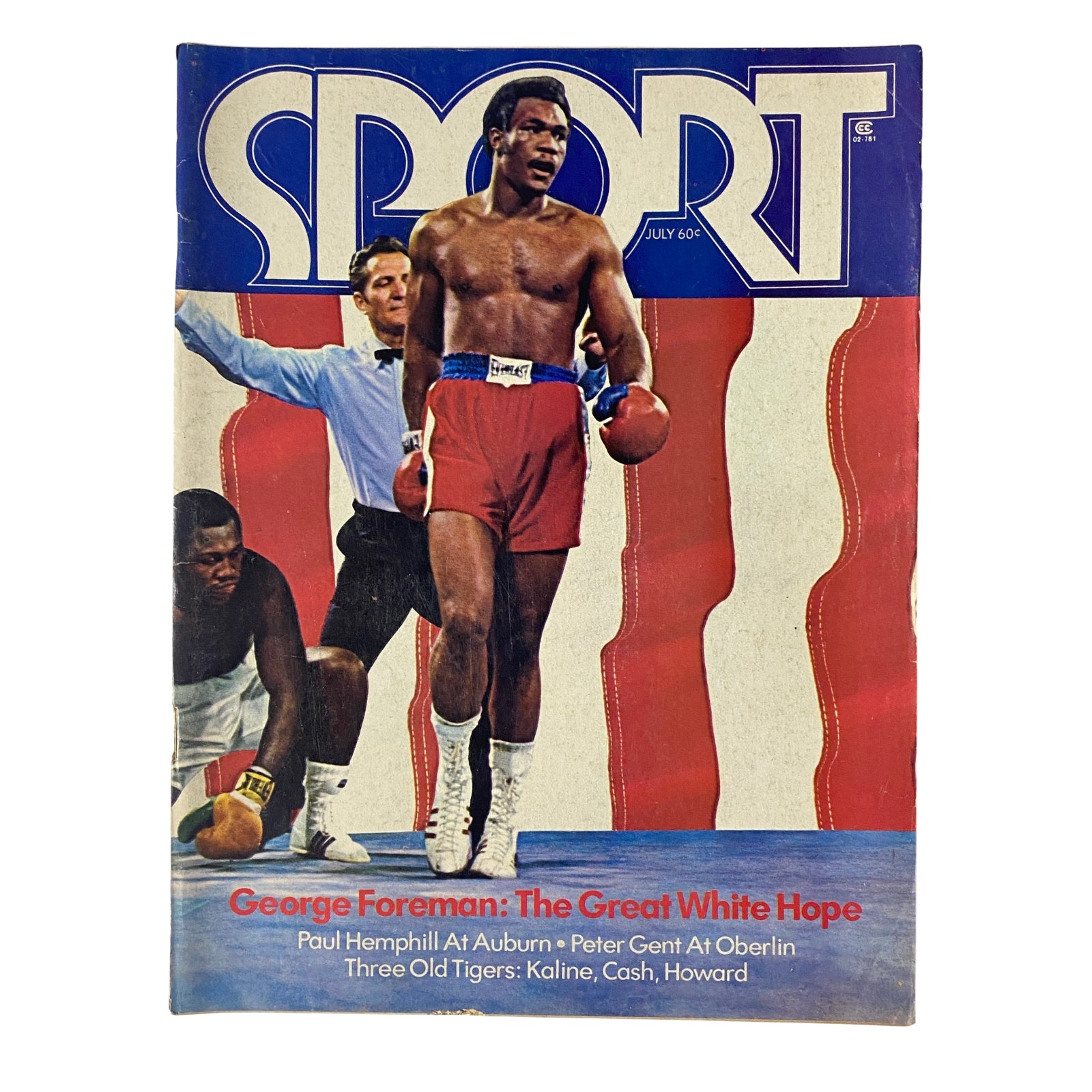 Sport Magazine July 1973 George Foreman Cover No Label