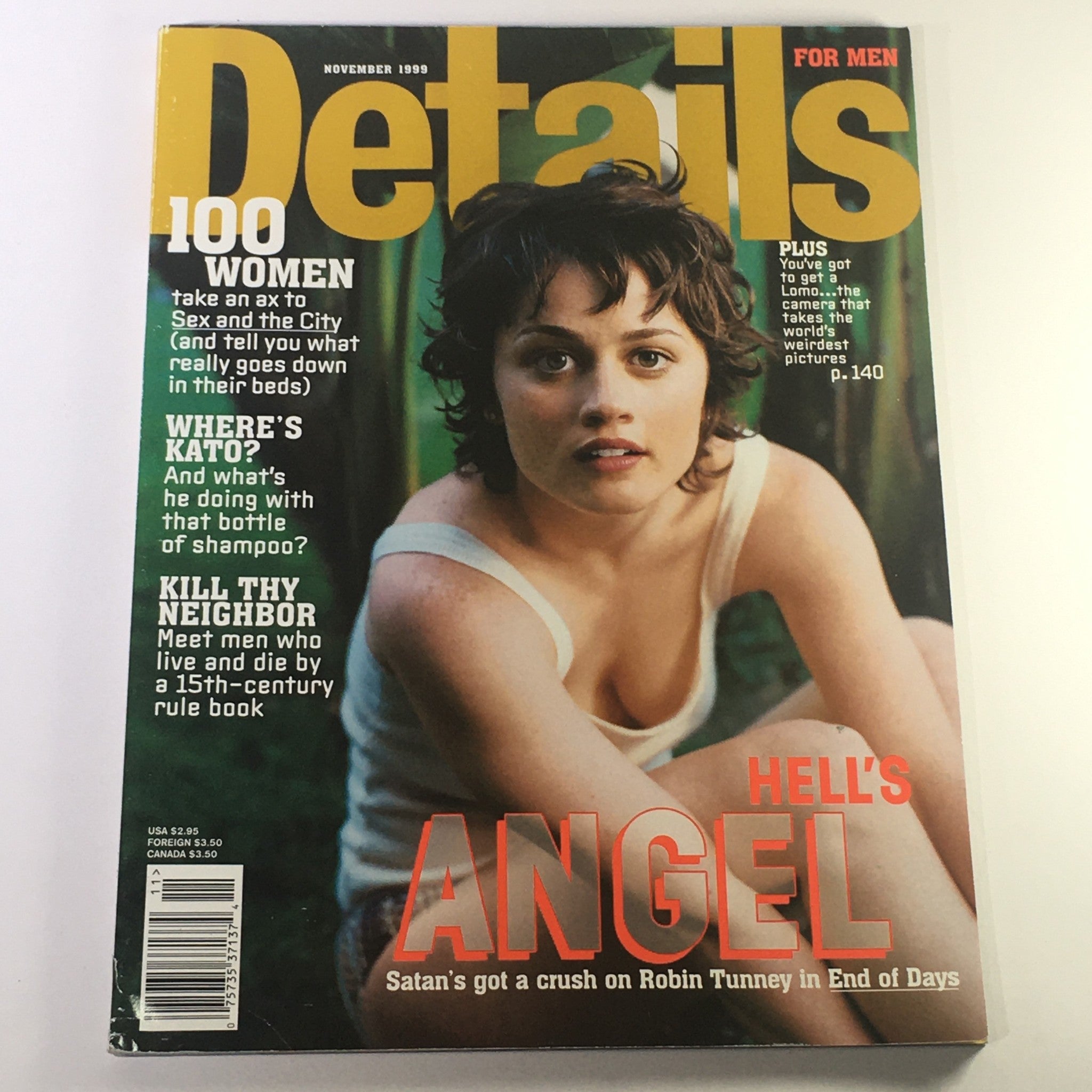 Details Magazine November 1999 - Robin Tunney / Kill Thy Neighbor Rule Book