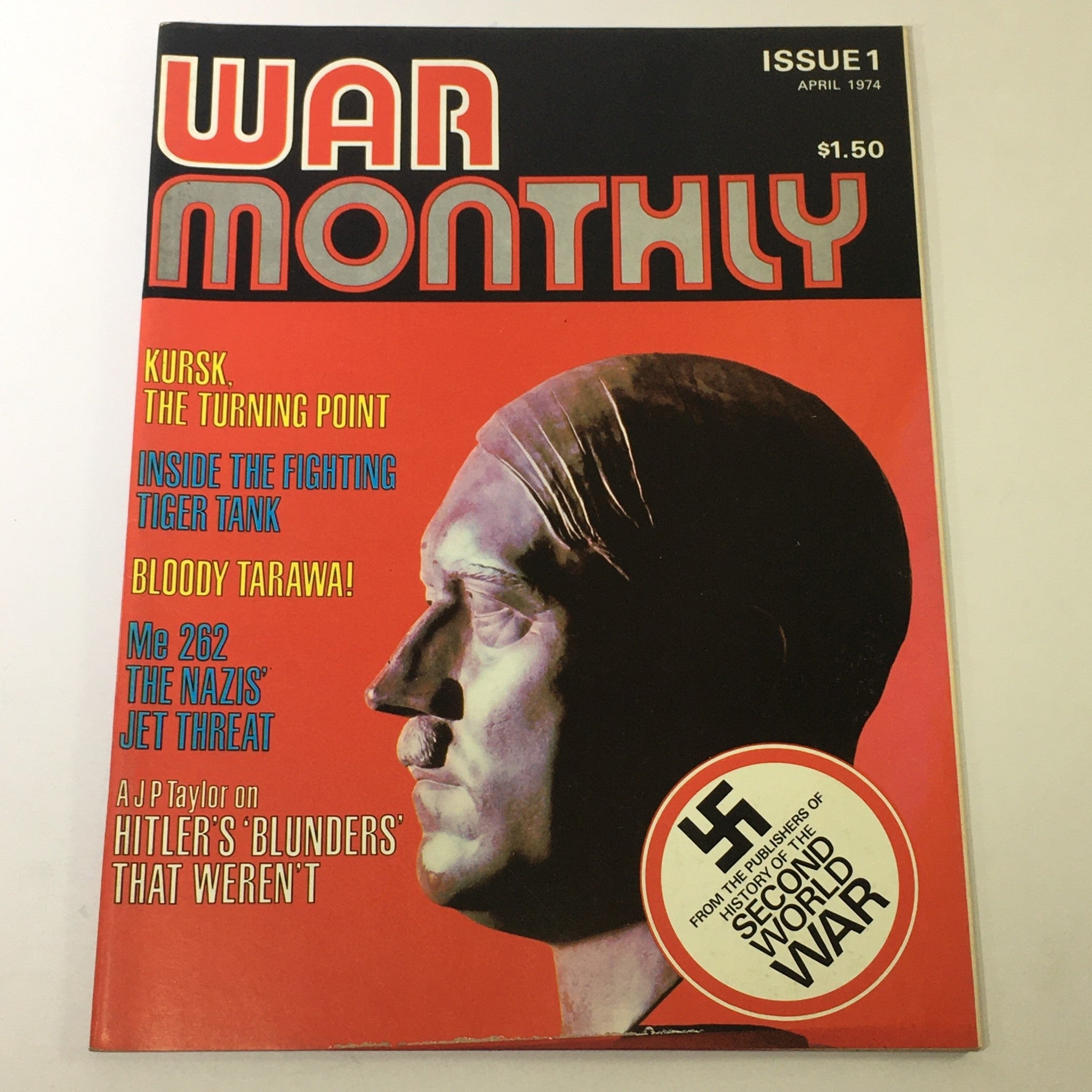 VTG War Monthly Issue 1 April 1974 - Adolf Hitler / Russian submarine Kursk