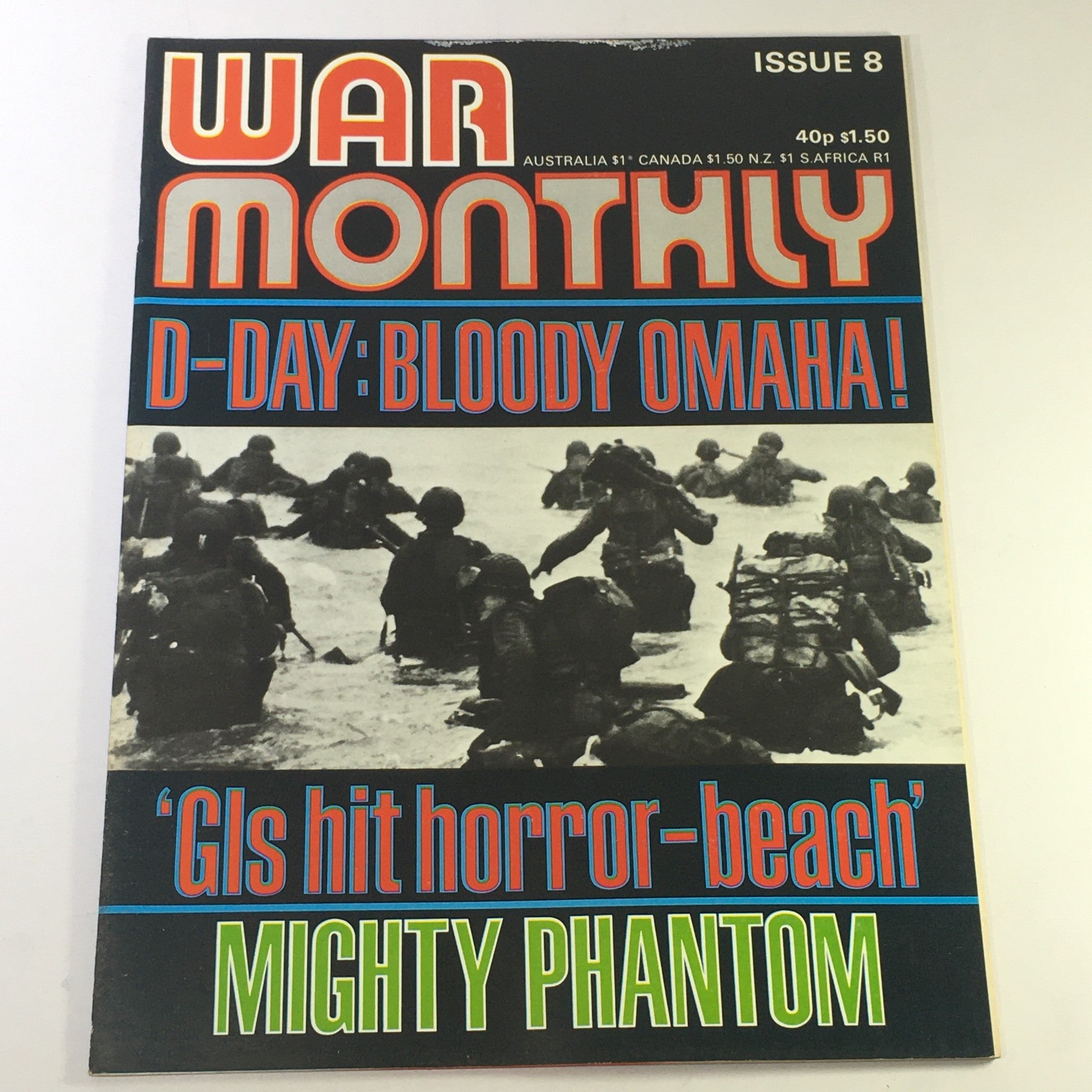 VTG War Monthly Magazine Issue 8 November 1974 - Duke of Parma / Bloody Omaha