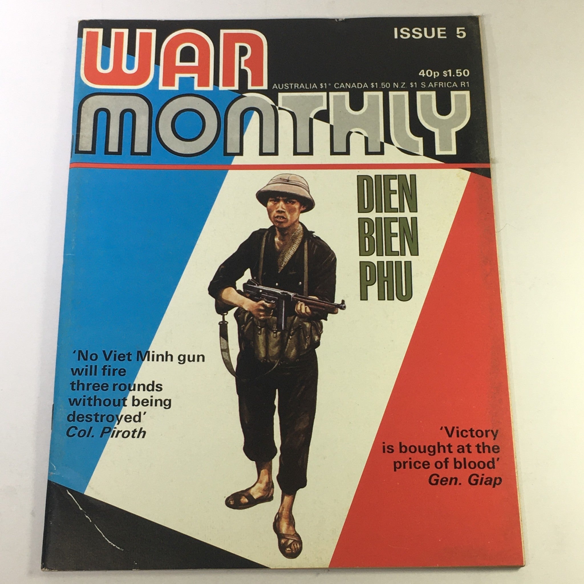 VTG War Monthly Magazine Issue 5 August 1974 - Tel-el-Kebir / Lambert's Brigade