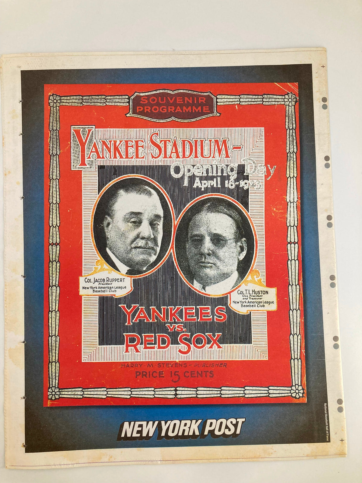 Babe Ruth Souvenir Tribute | OriginalMagazines.com