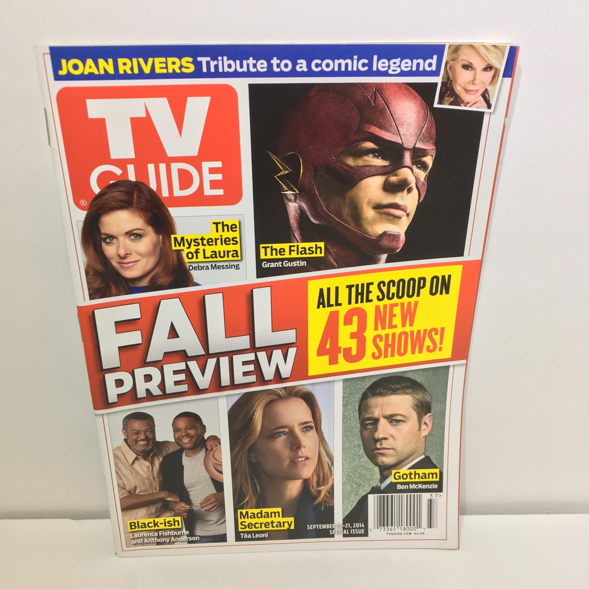 TV Guide Sept 15-21 2014 Special Issue Fall Preview