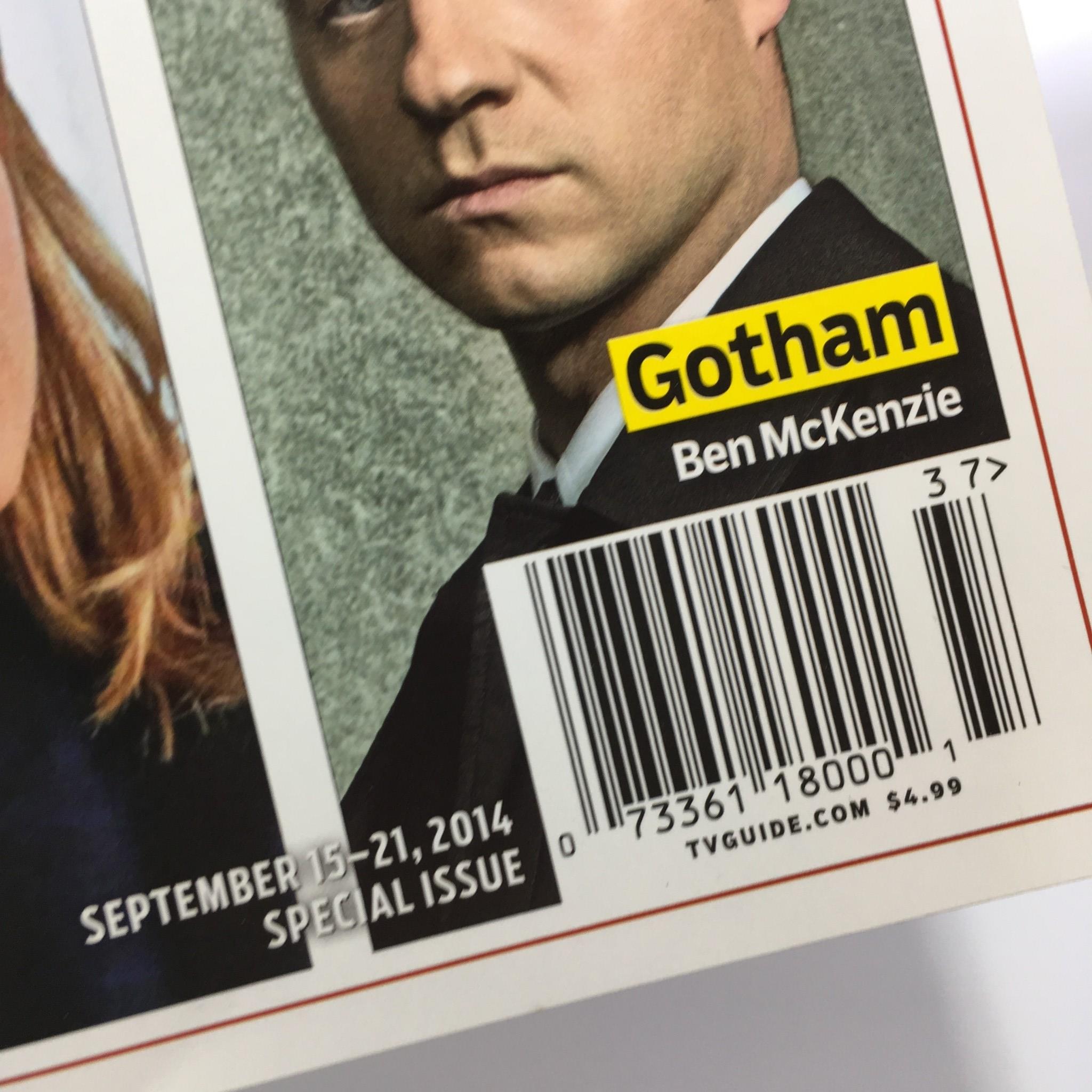 TV Guide Sept 15-21 2014 Special Issue Fall Preview