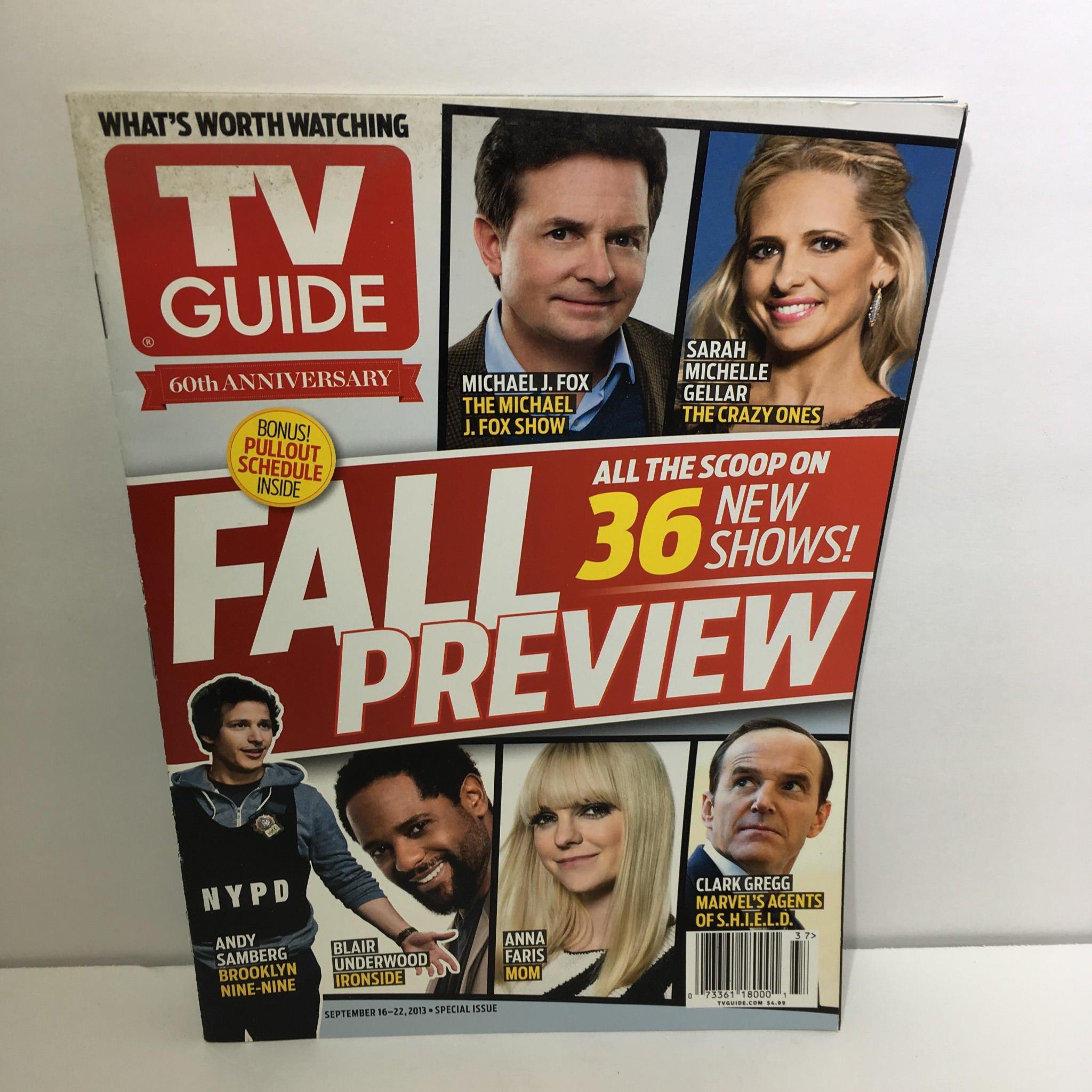 TV Guide September 16-22 2013 Special Issue Fall Preview