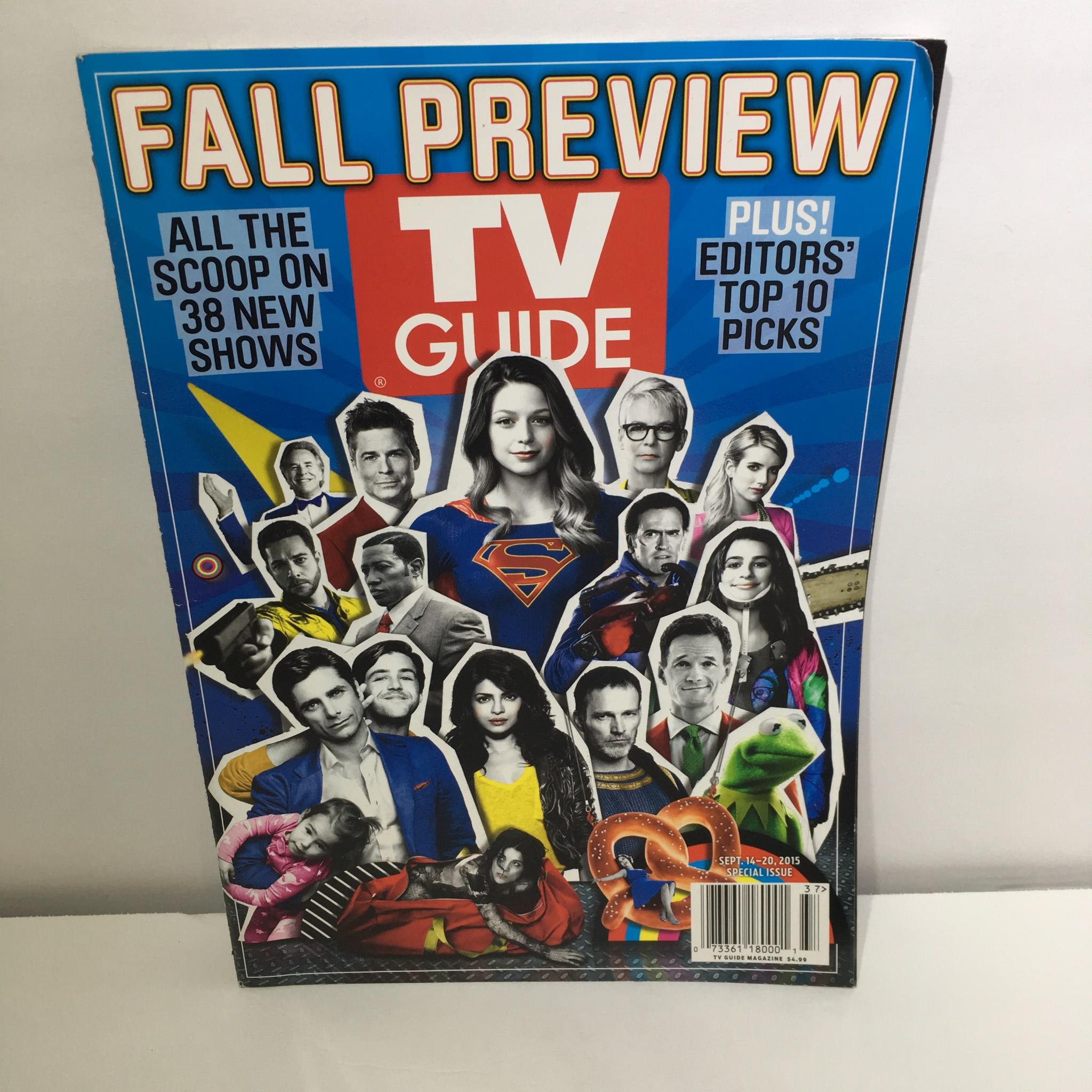 TV Guide September 14-20 2015 Special Issue Fall Preview