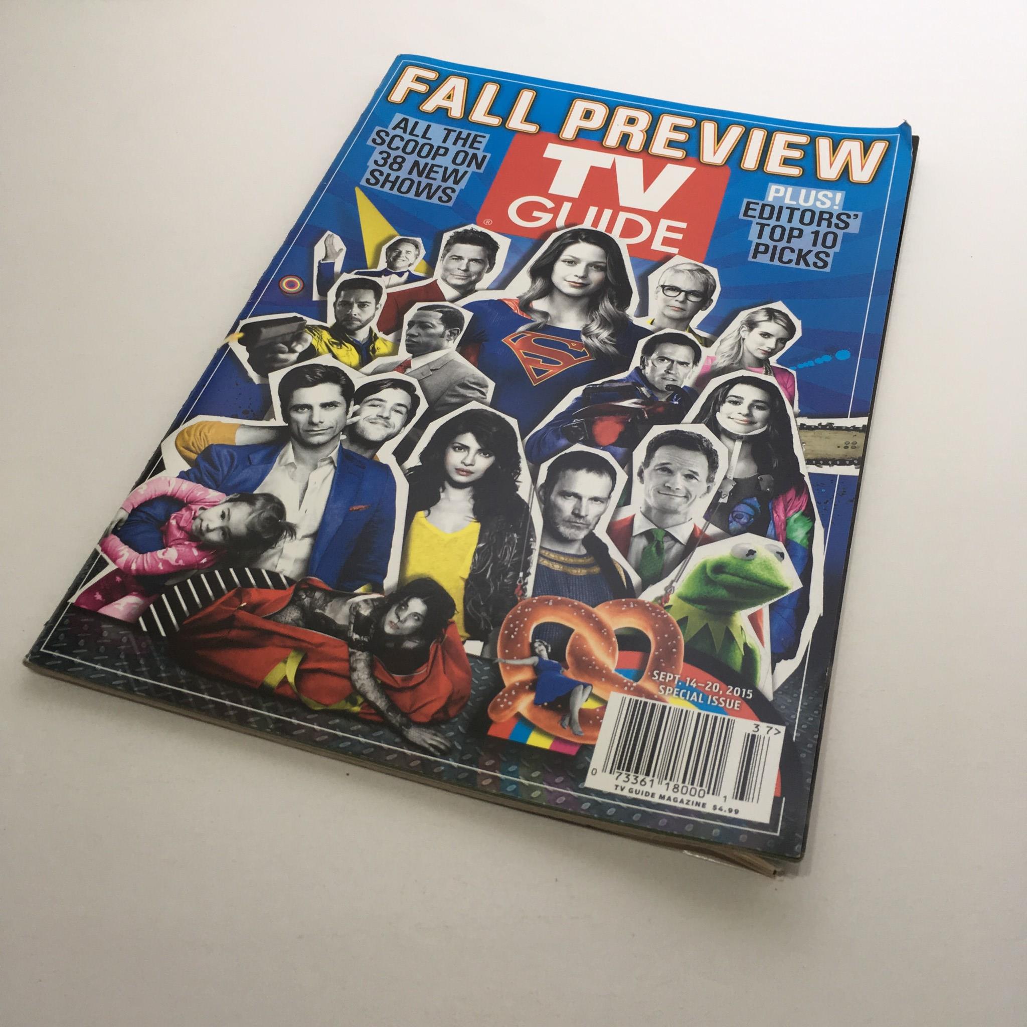 TV Guide September 14-20 2015 Special Issue Fall Preview