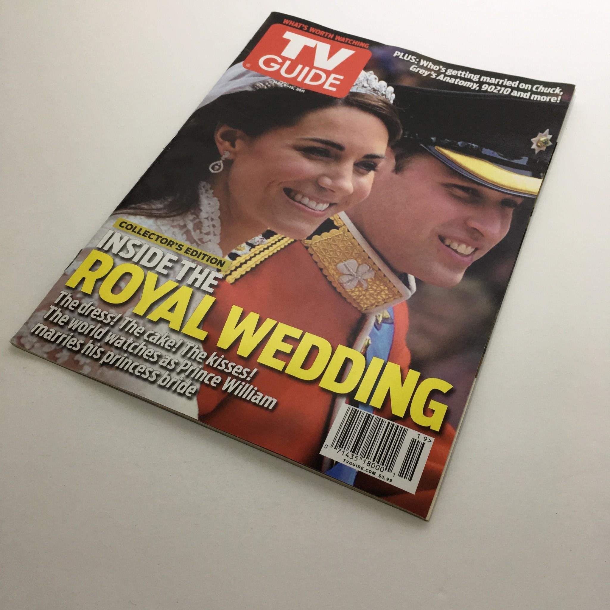 TV Guide May 9-15 2011 The Royal Wedding Prince William & Kate Middleton