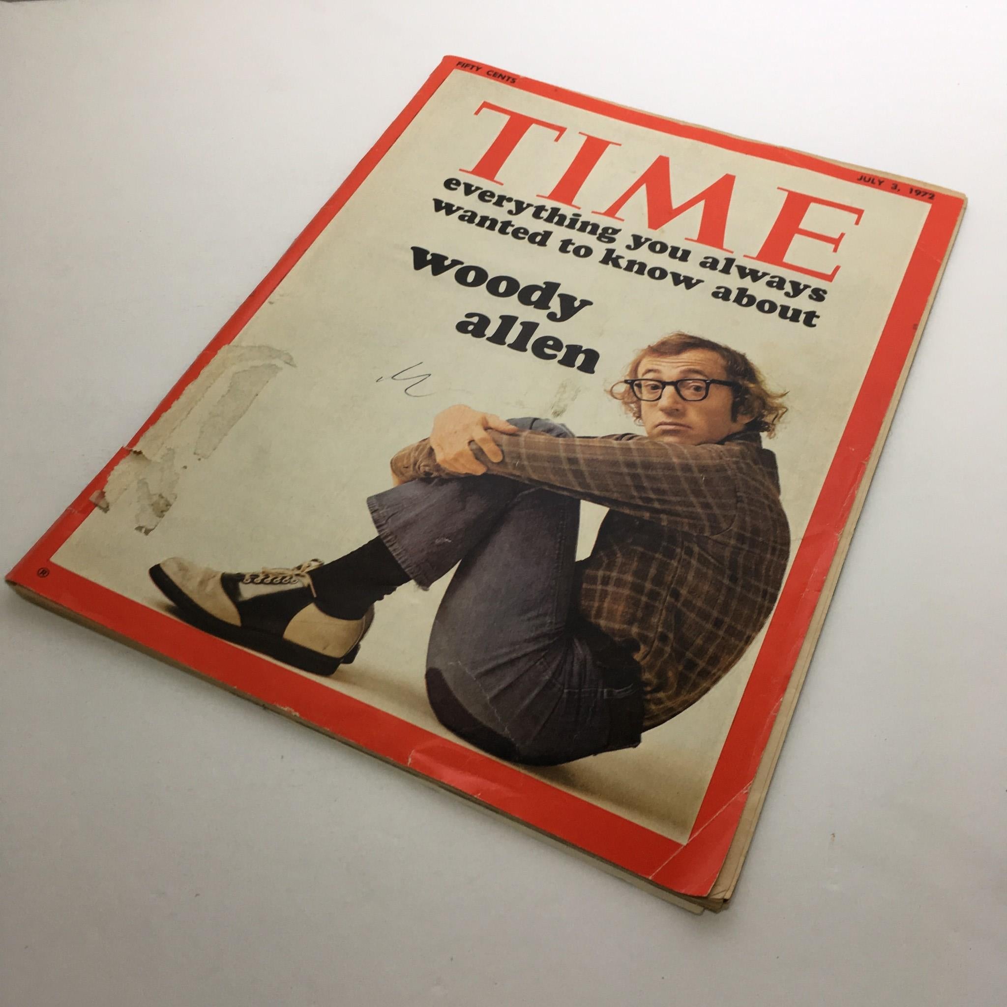 Time Magazine July 3 1972 Everything You Always Wanted to Know About Woody Allen