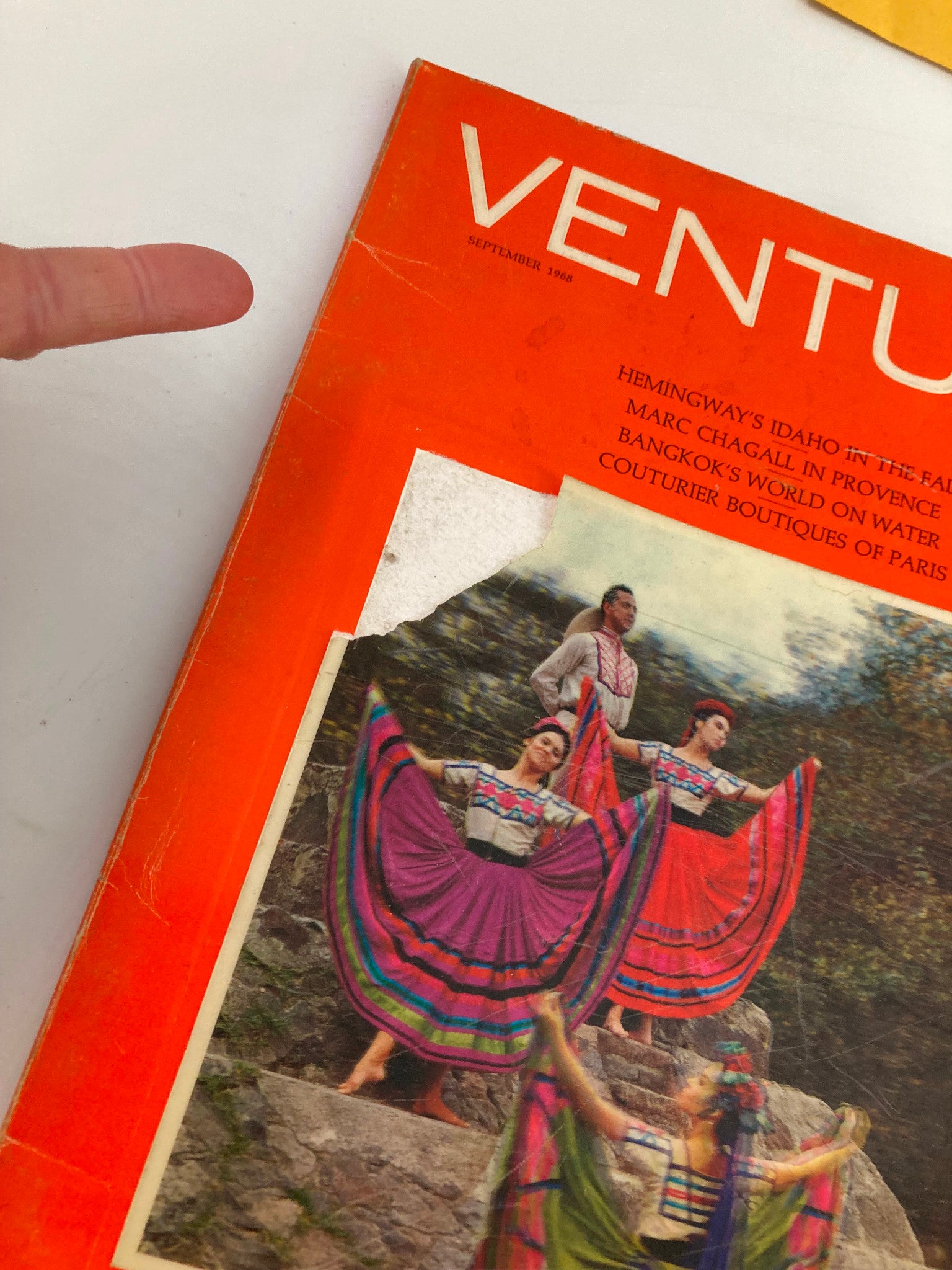 VTG Venture Magazine September 1968 Mexico's Cultural Olympics No Label