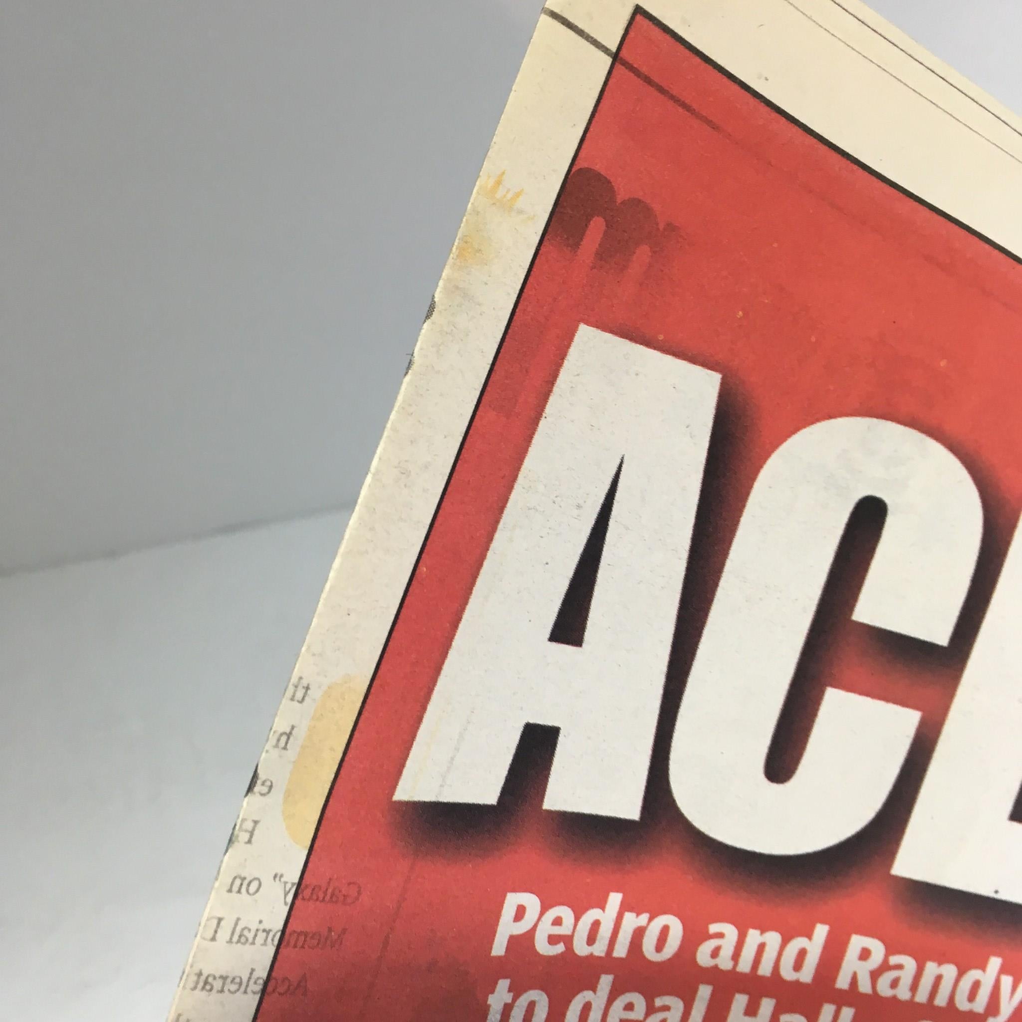 NY Post:3/31/05 Aces Up!Pedro & Randy Set 2 Deal Hall of Fame Stuff in Big Apple