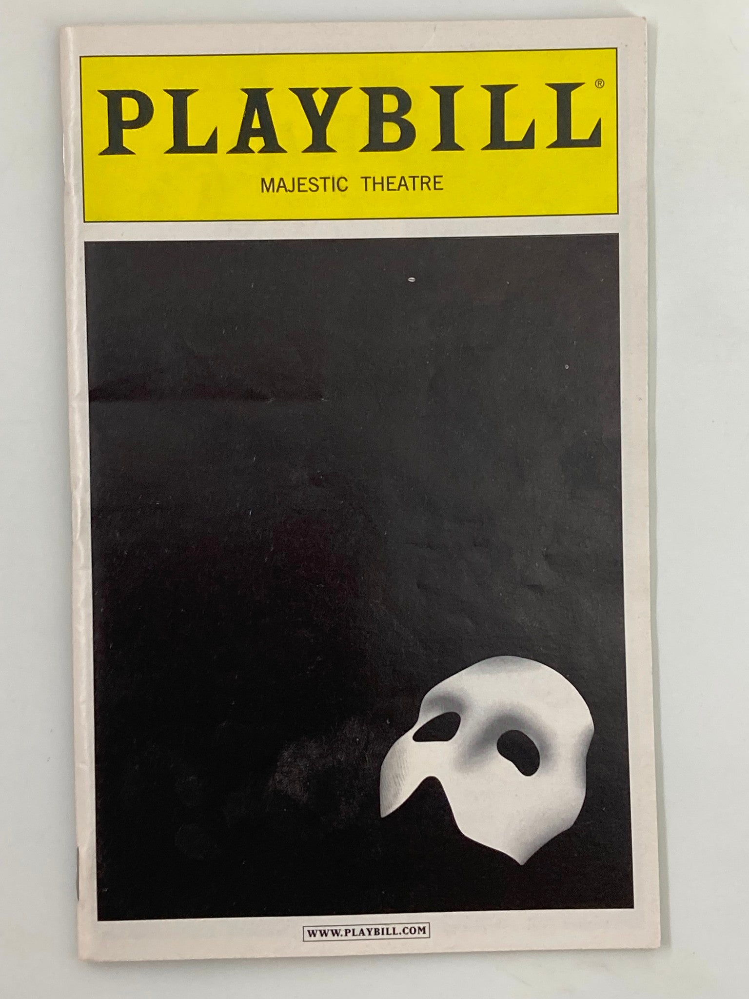 2010 Playbill Majestic Theatre Hugh Panaro in The Phantom of the Opera