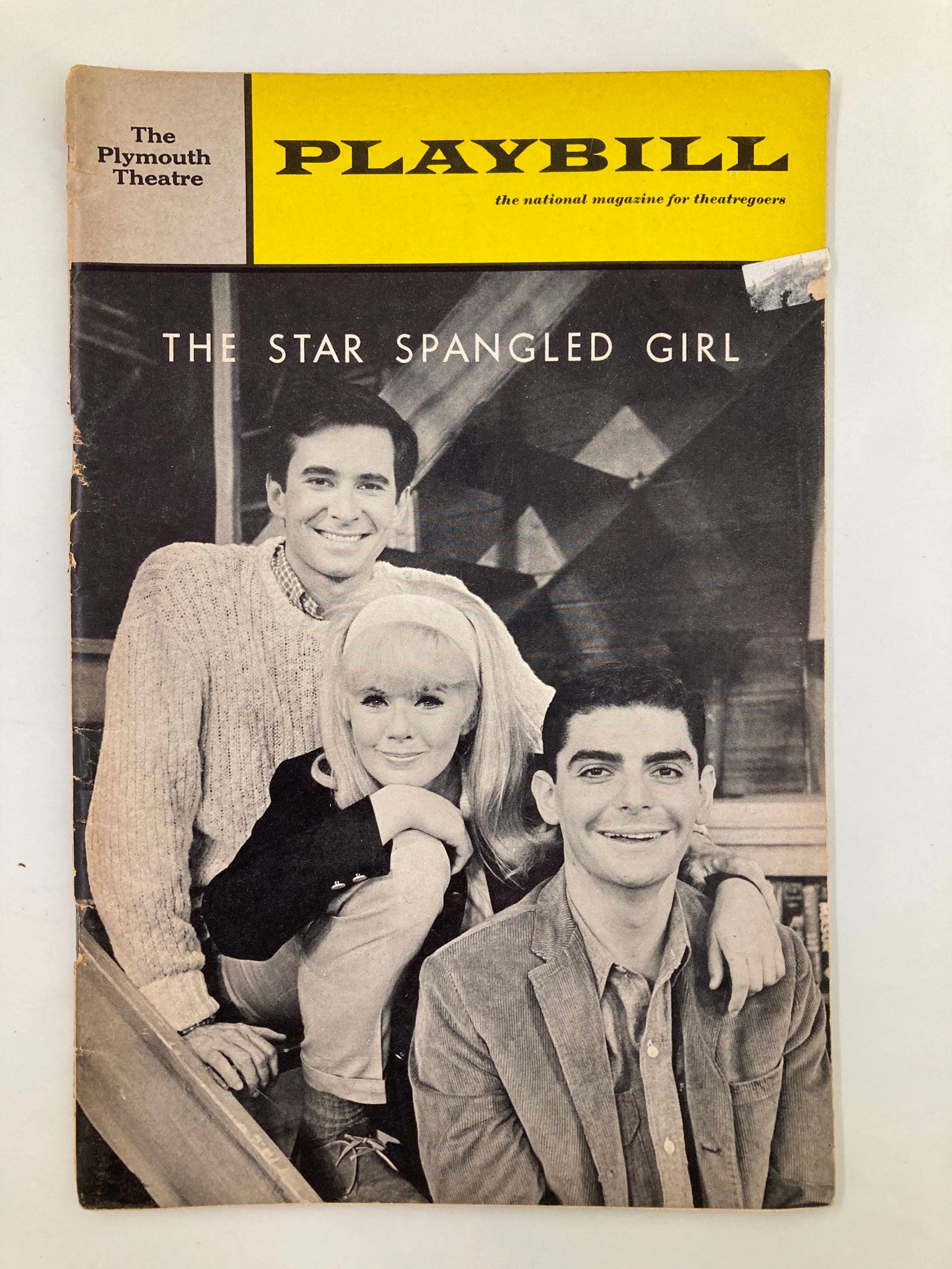 1967 Playbill The Plymouth Theatre Anthony Perkins in The Star-Spangled Girl