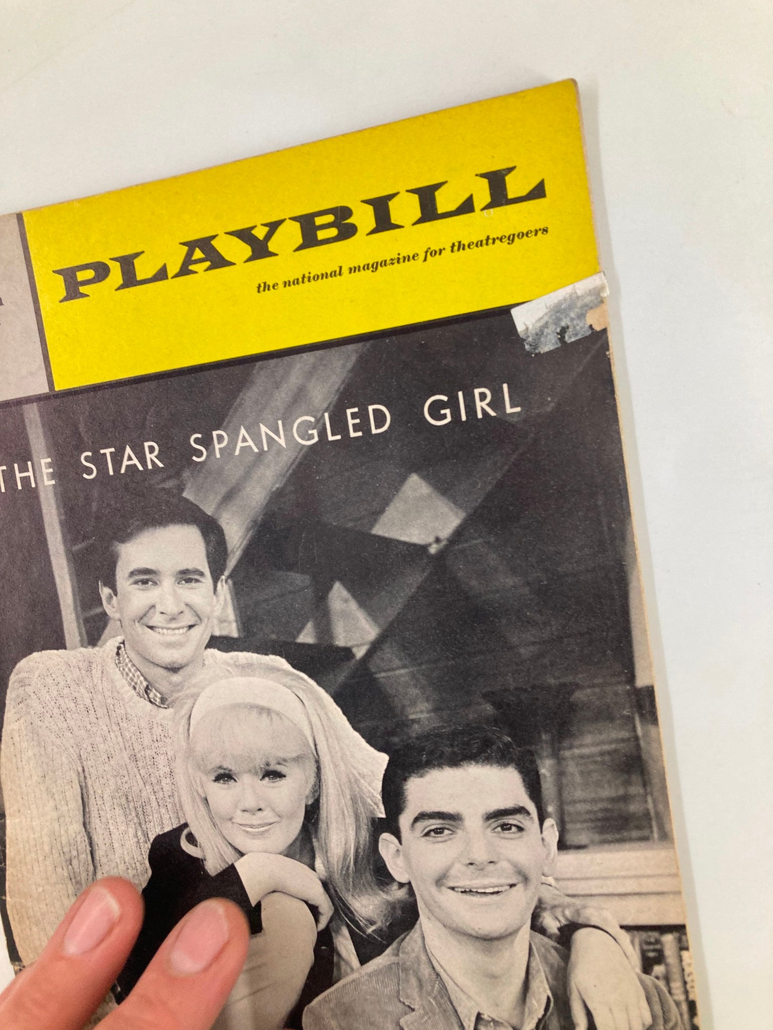 1967 Playbill The Plymouth Theatre Anthony Perkins in The Star-Spangled Girl