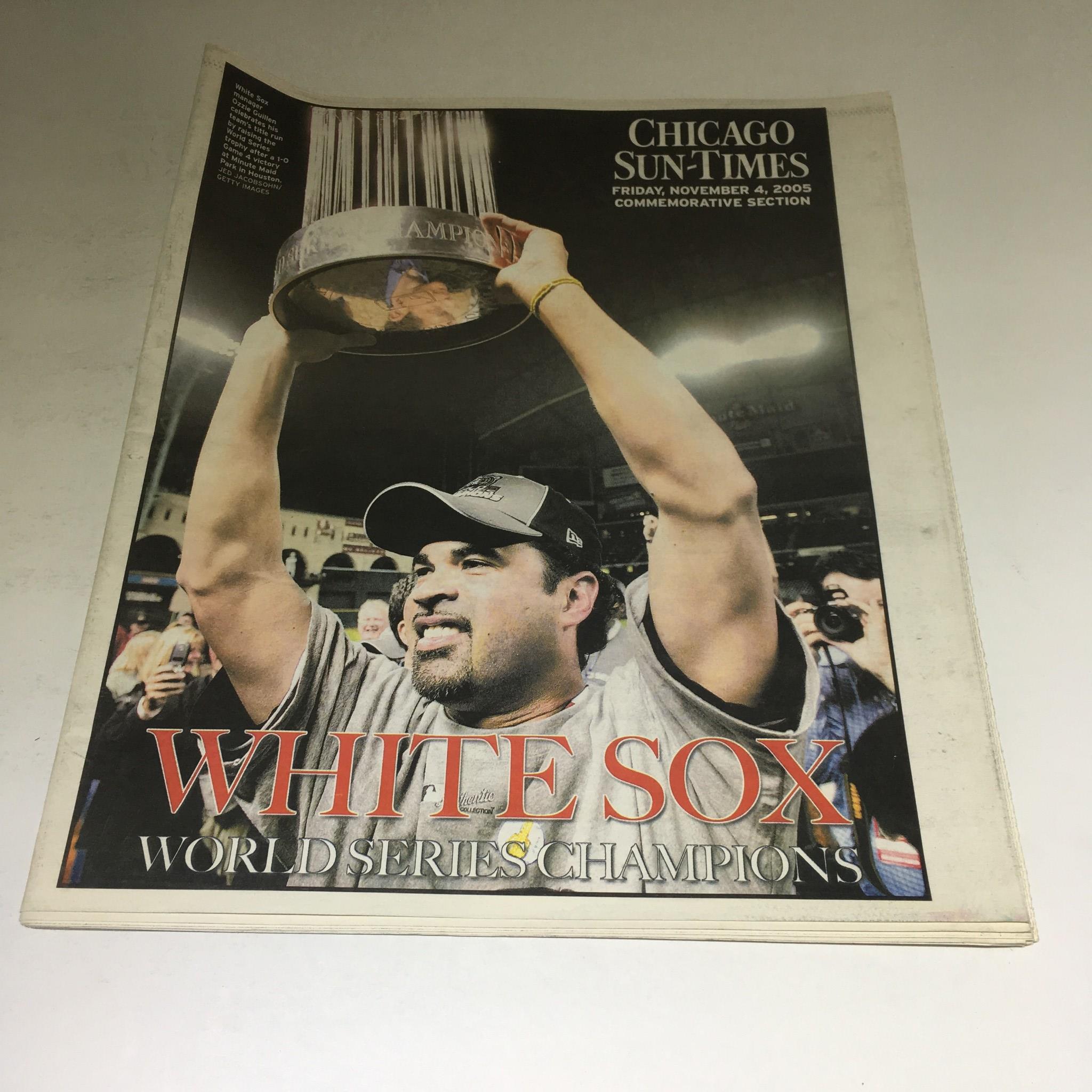 Chicago Sun-Times: Nov 4 2005 White Sox World Series Champion