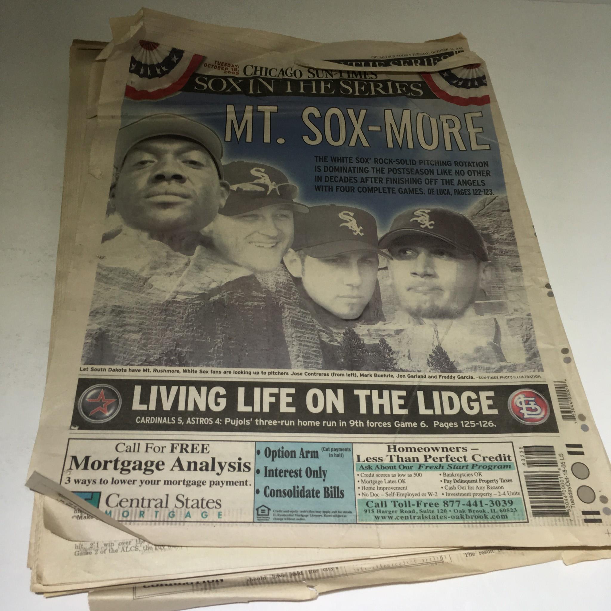 Chicago Sun-Times: Oct 18 2005 Chicago Drives Down U.S Murder Rate