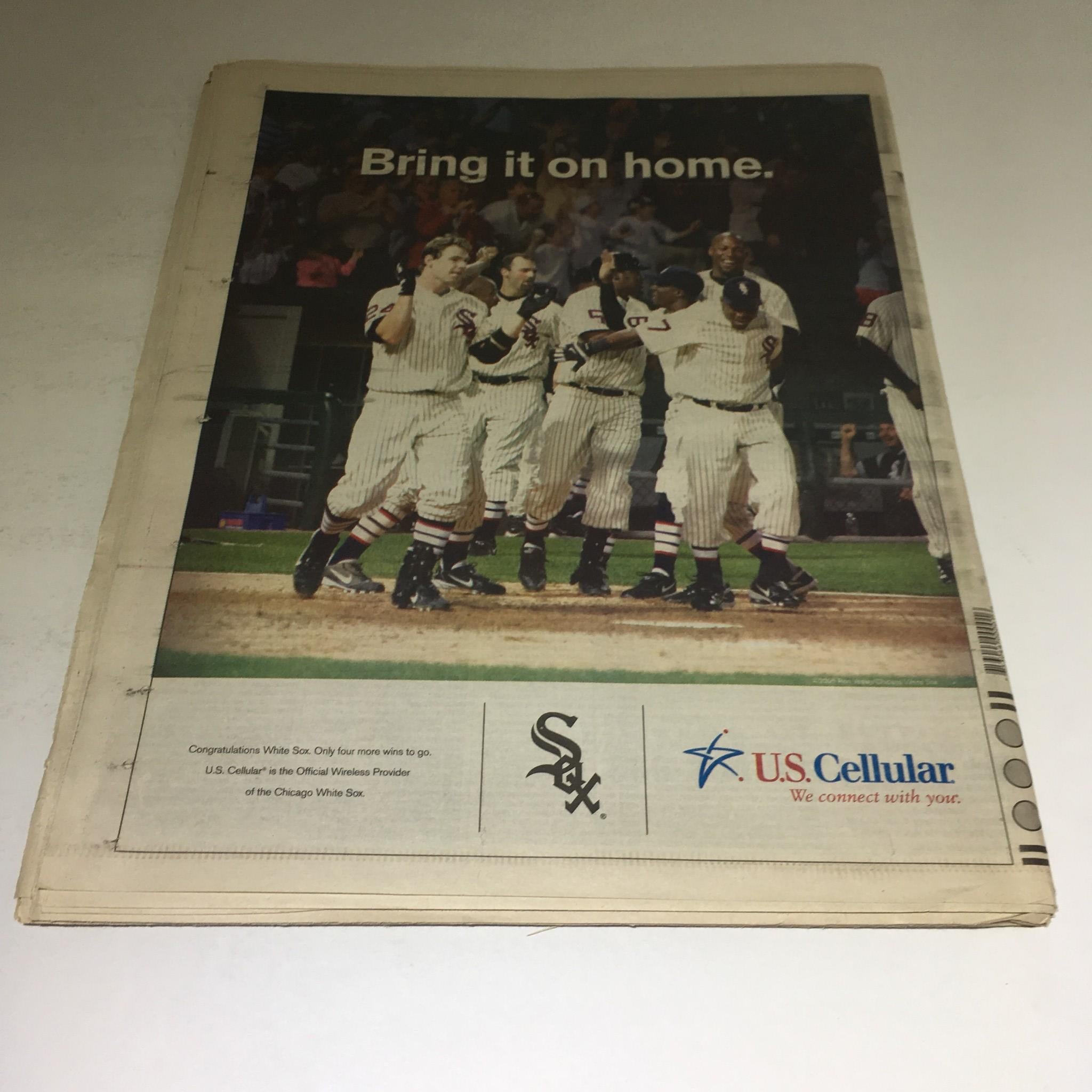 Chicago Sun-Times: Oct 22 2005 Play Ball! Chicago White Sox World Series