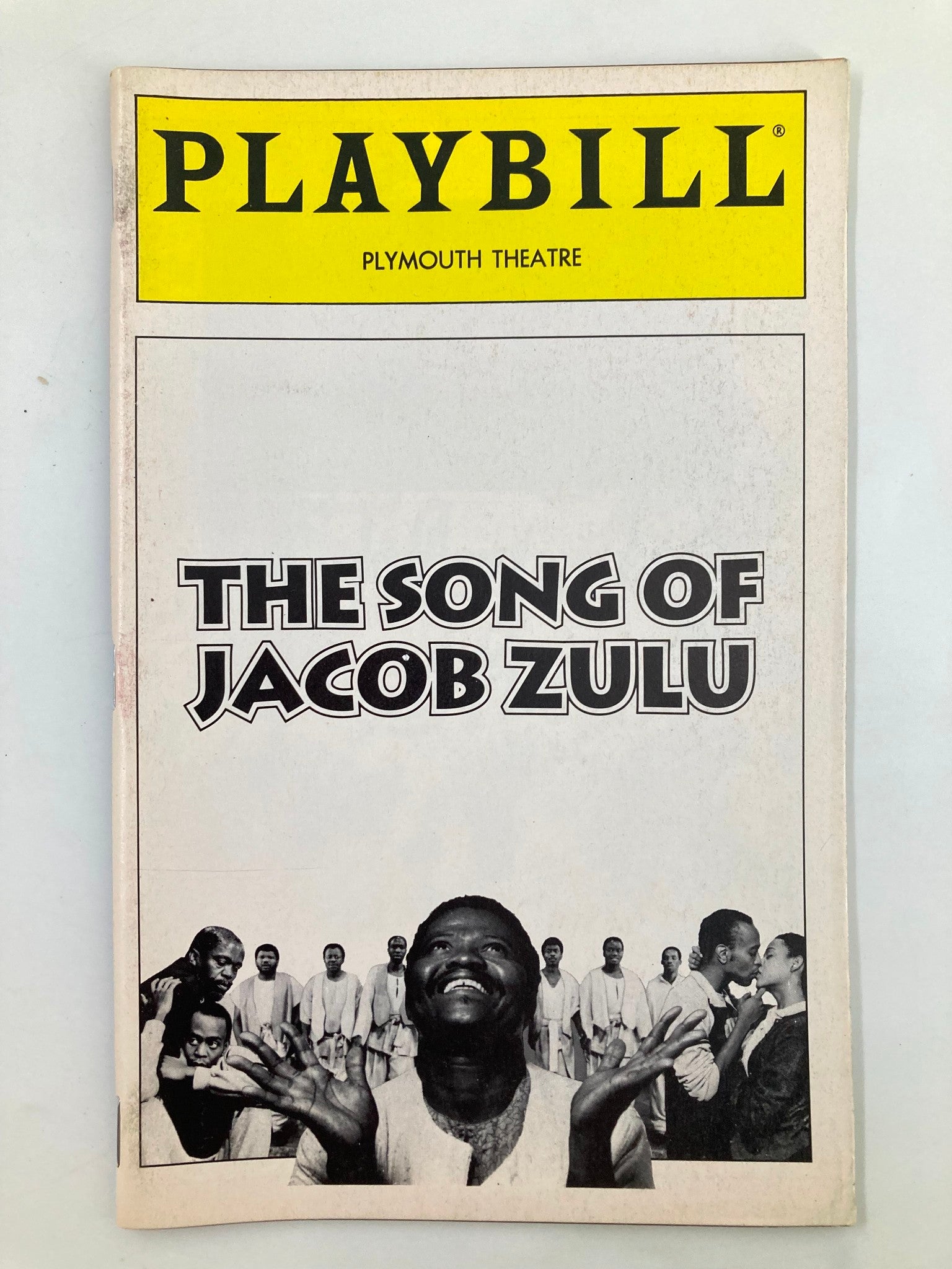 1993 Playbill Plymouth Theatre Ladysmith Black Mambazo in The Song of Jacob Zulu