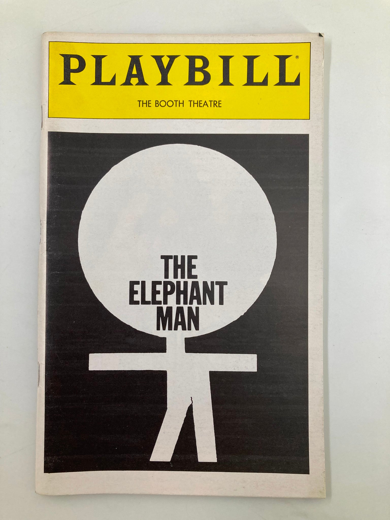 1979 Playbill The Booth Theatre The Elephant Man Richard Clarke, I.M. Hobson