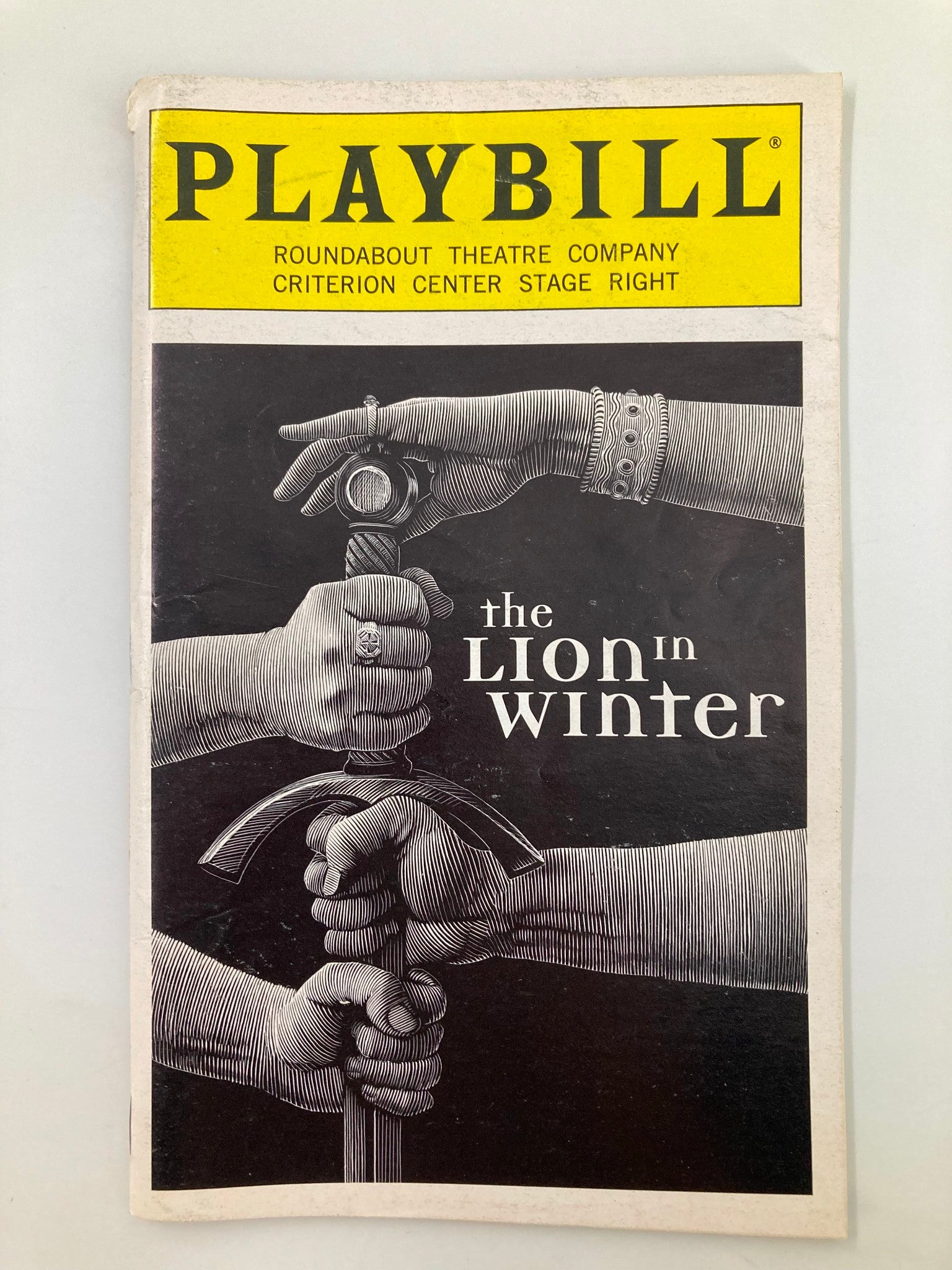 1999 Playbill Roundabout Theater Company The Lion in Winter Emily Bergl