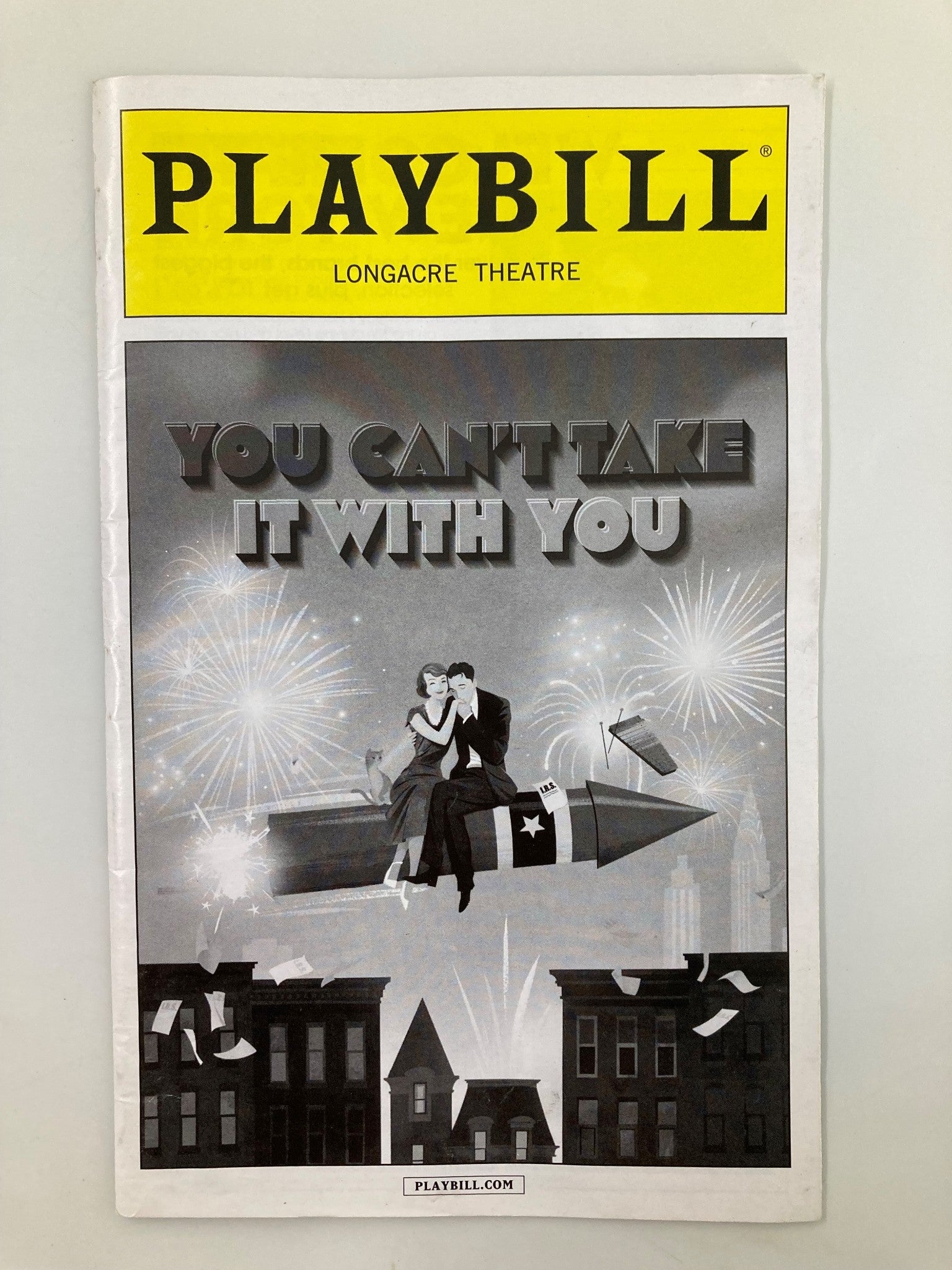 2015 Playbill Longacre Theatre You Can't Take It With You James Earl Jones