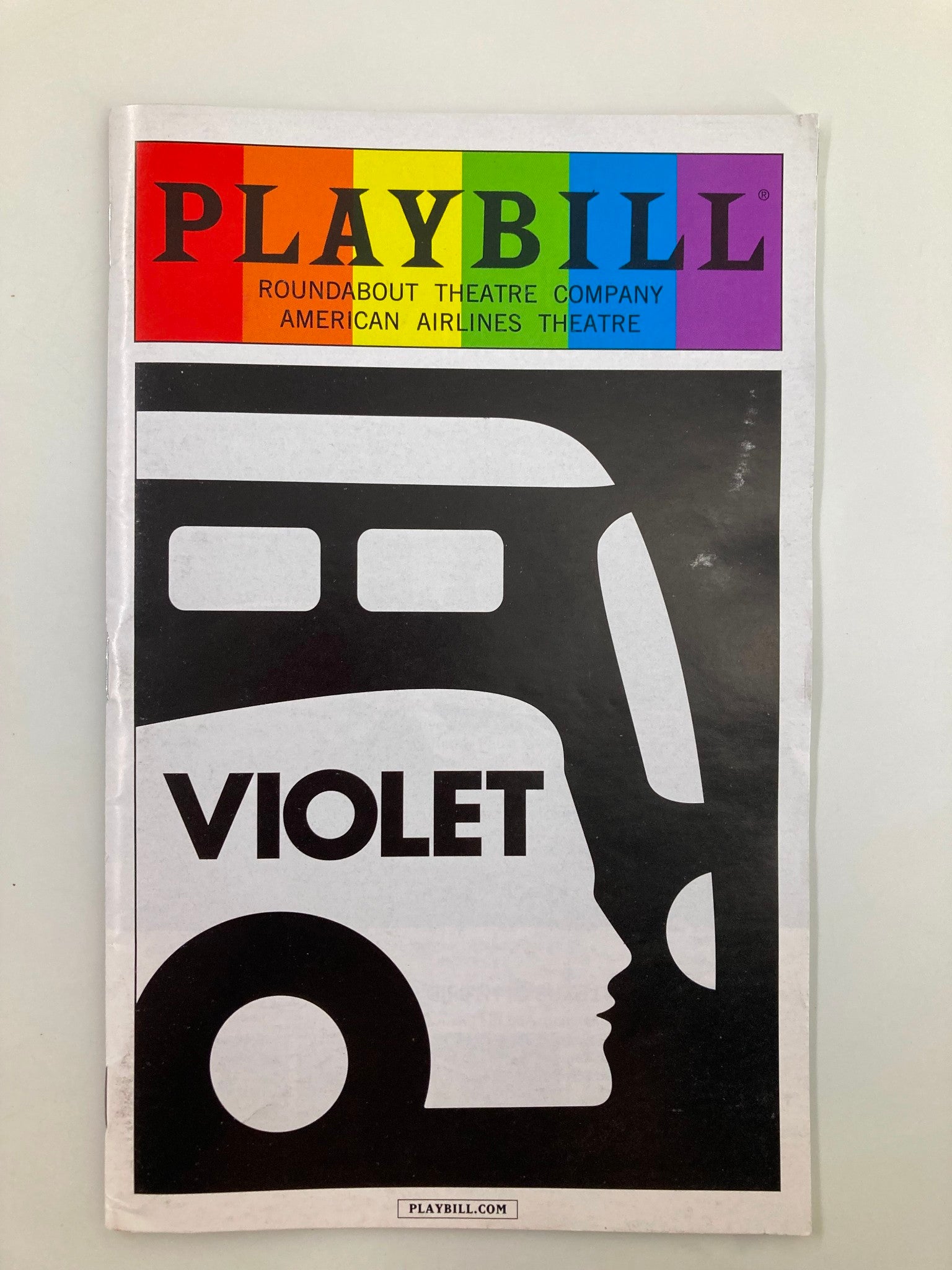 2014 Playbill American Airlines Theatre Violet Sutton Foster, Colin Donnell