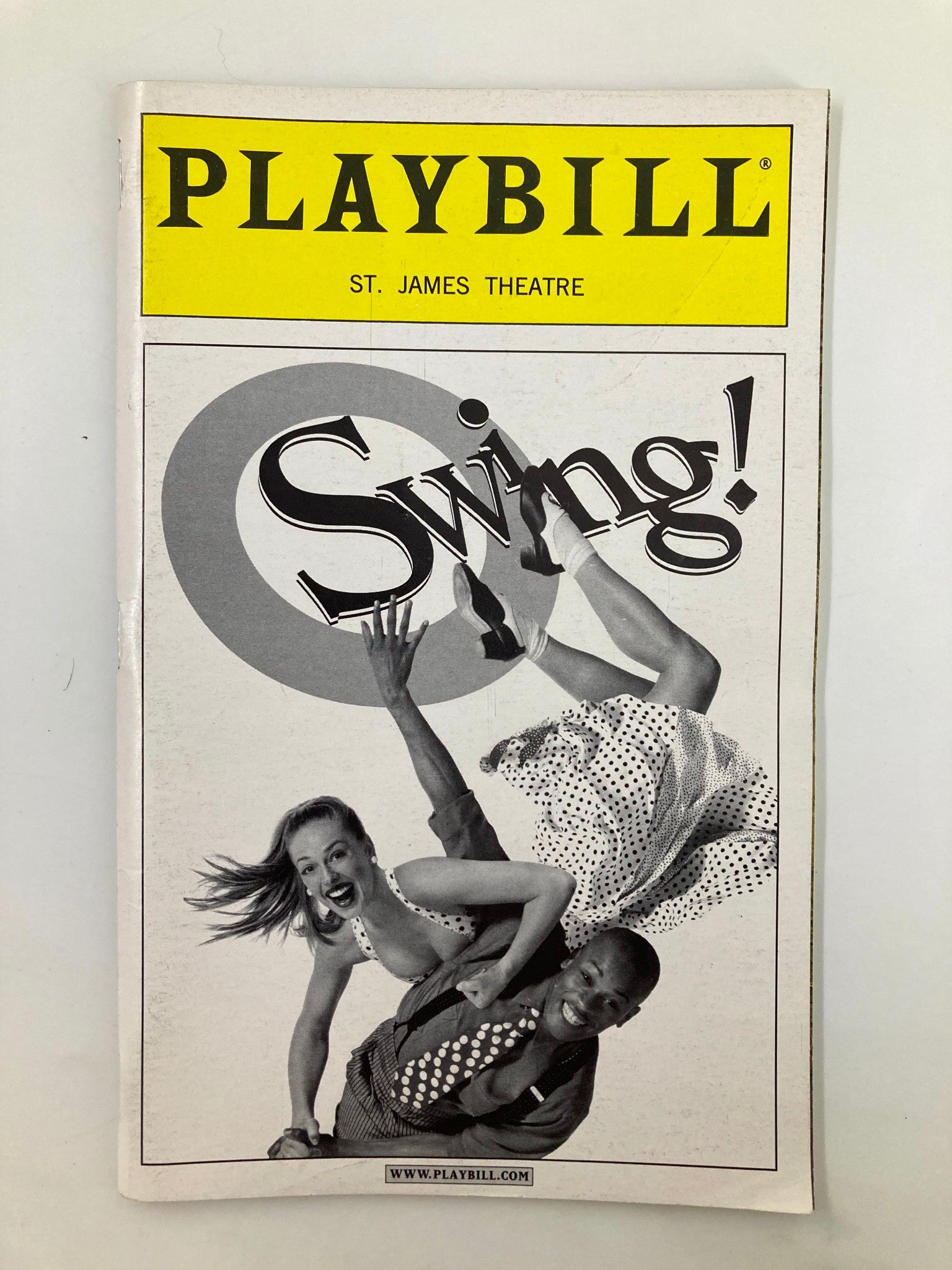 2000 Playbill St. James Theatre Swing! Ann Hampton Callaway, Everett Bradley