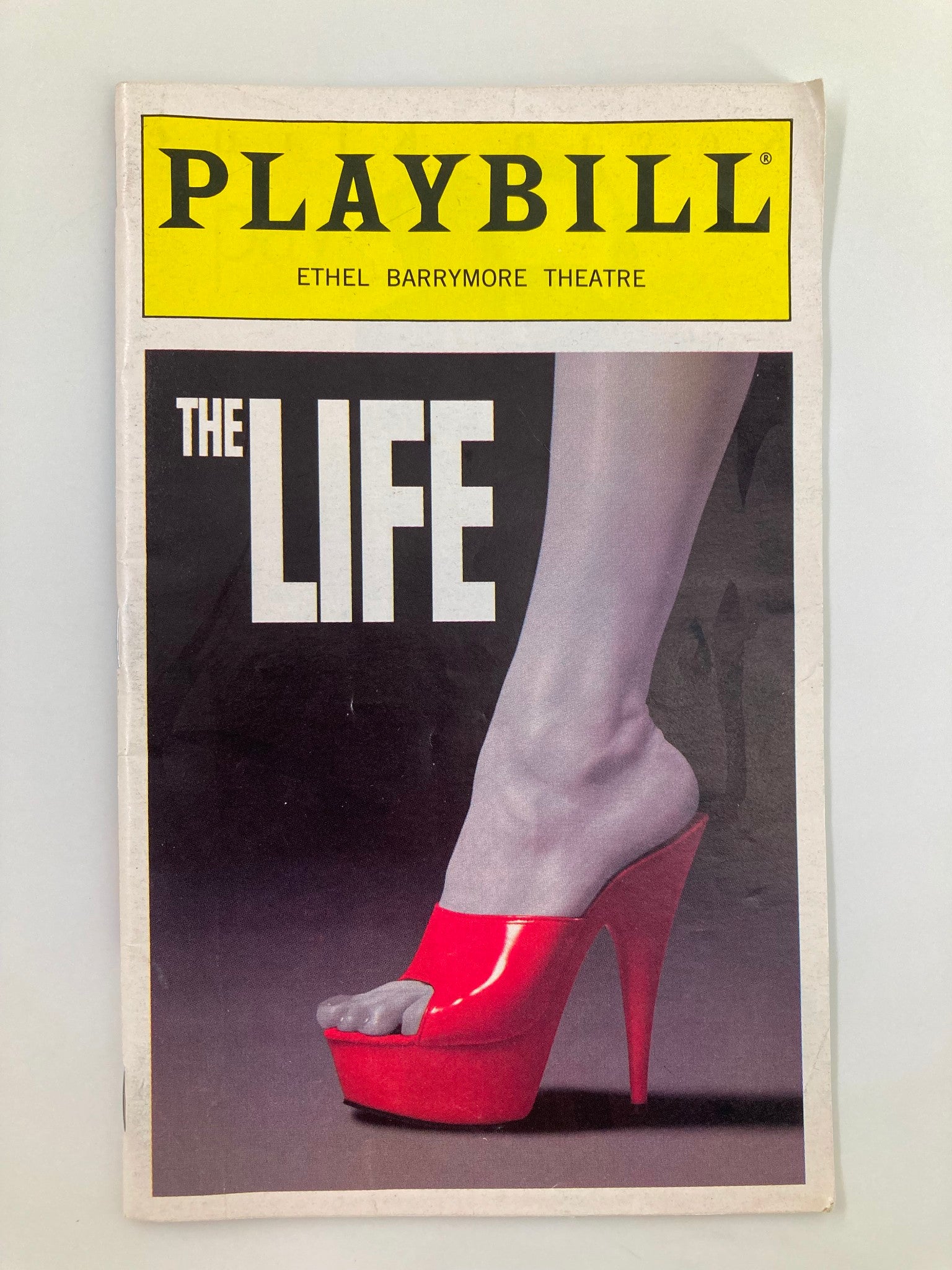 1997 Playbill Ethel Barrymore Theatre Pamela Isaacs in The Life The New Musical