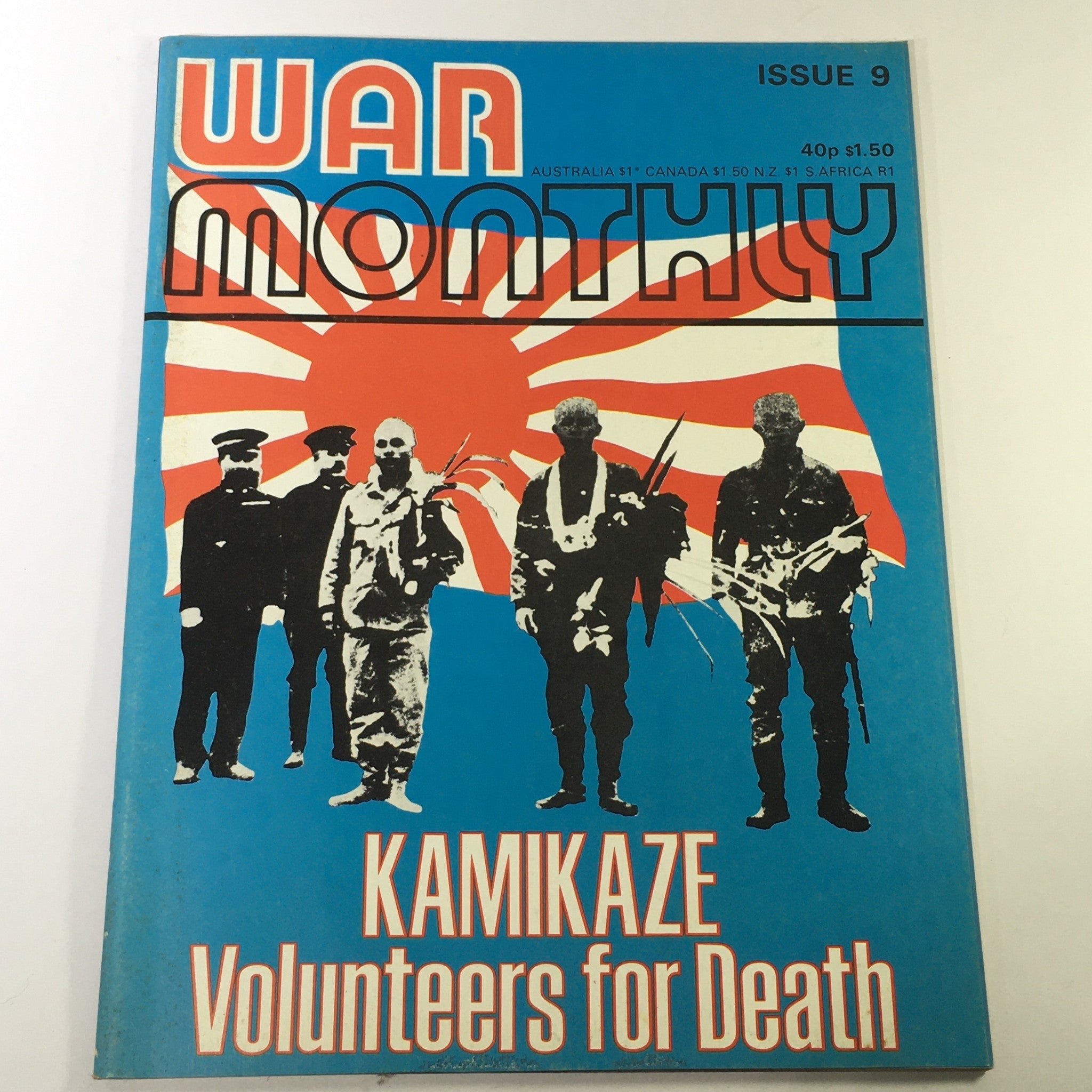 VTG War Monthly Magazine Issue 9 December 1974 - Undersea Kamikaze / V2 Rocket