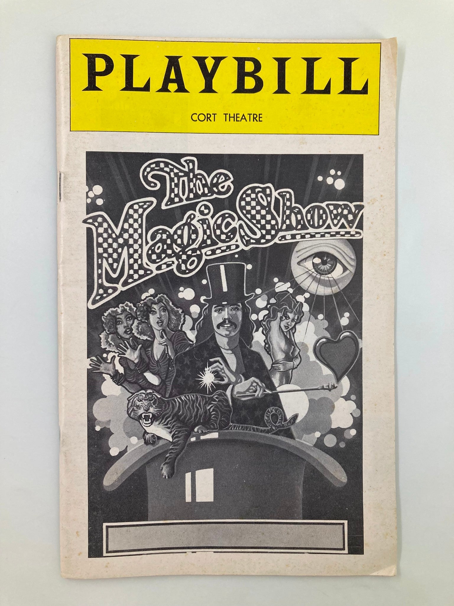 1974 Playbill Cort Theatre Doug Henning, Dale Soules in The Magic Show