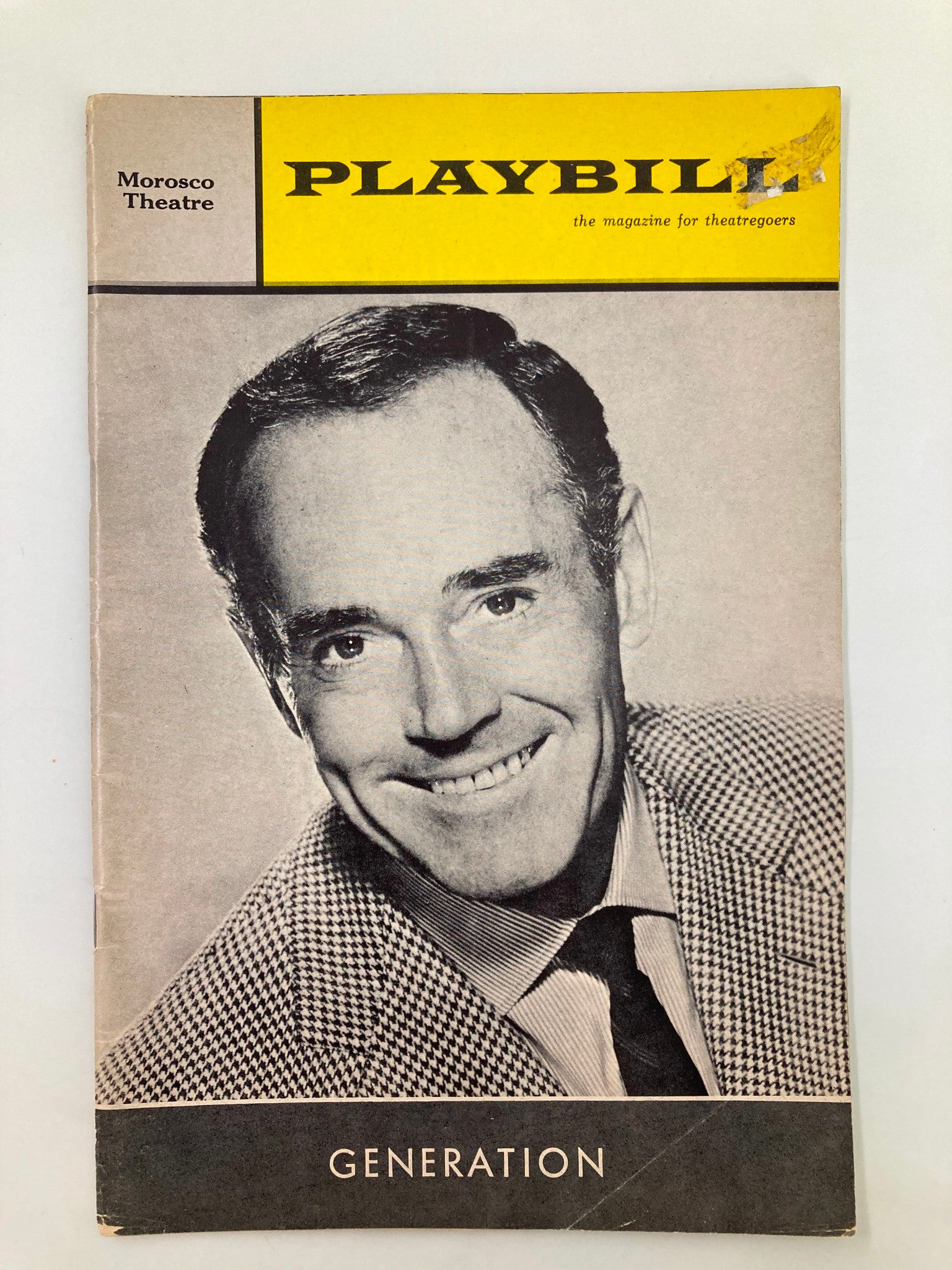 1966 Playbill The Morosco Theatre Henry Fonda in A New Comedy Generation