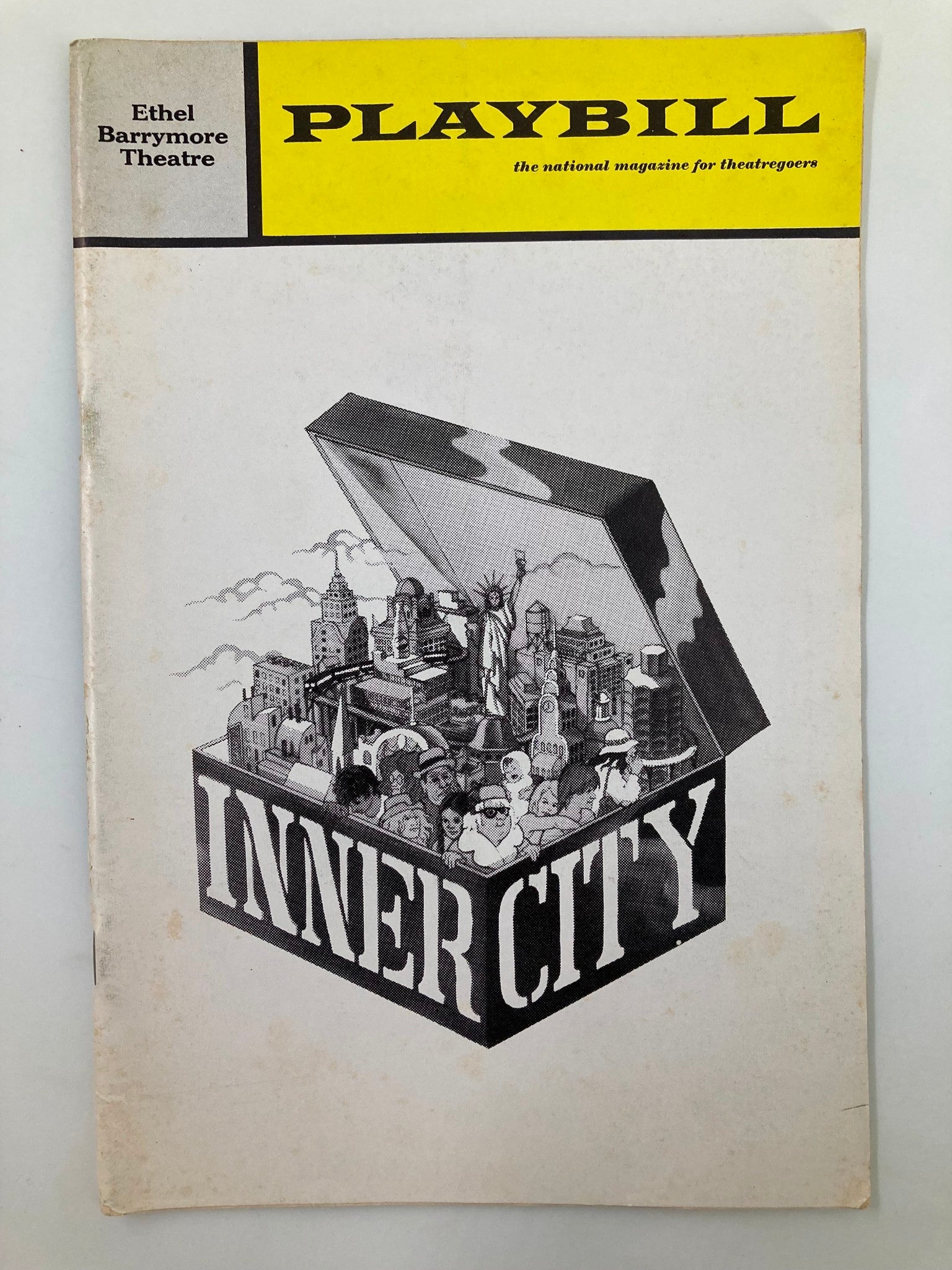 1972 Playbill Ethel Barrymore Theatre Inner City A Street Cantata Joy Garrett