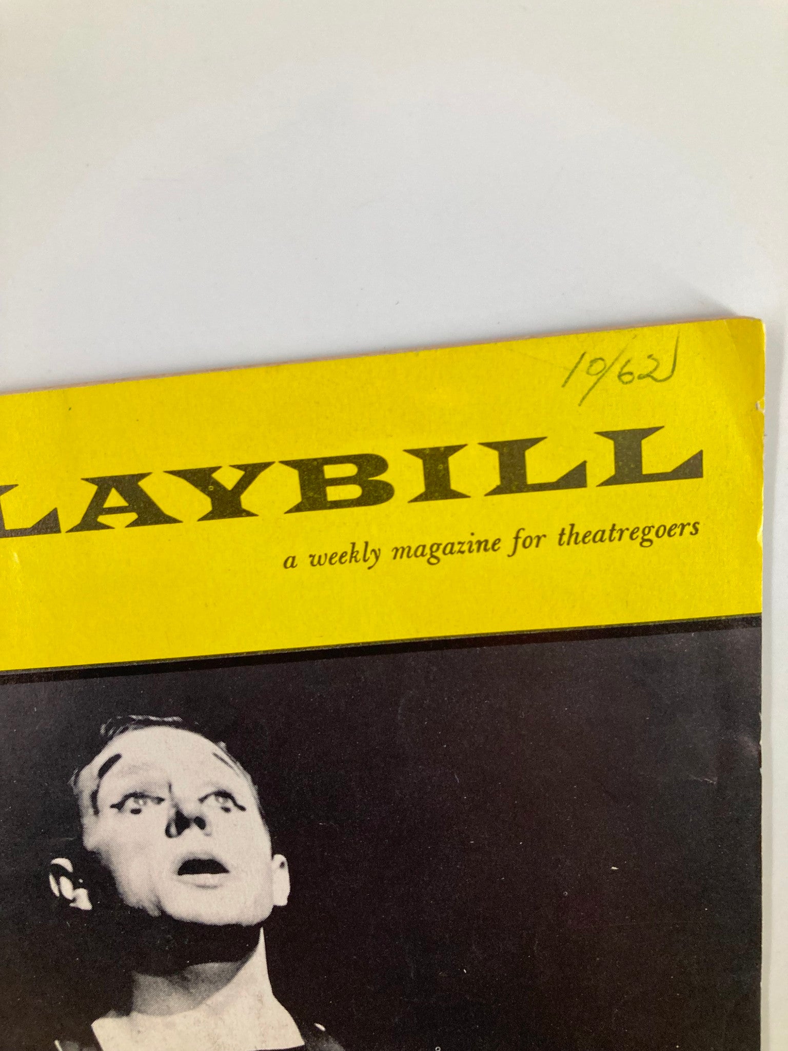 1962 Playbill Sam S. Shubert Theatre A. Newley Stop The World I Want To Get Off