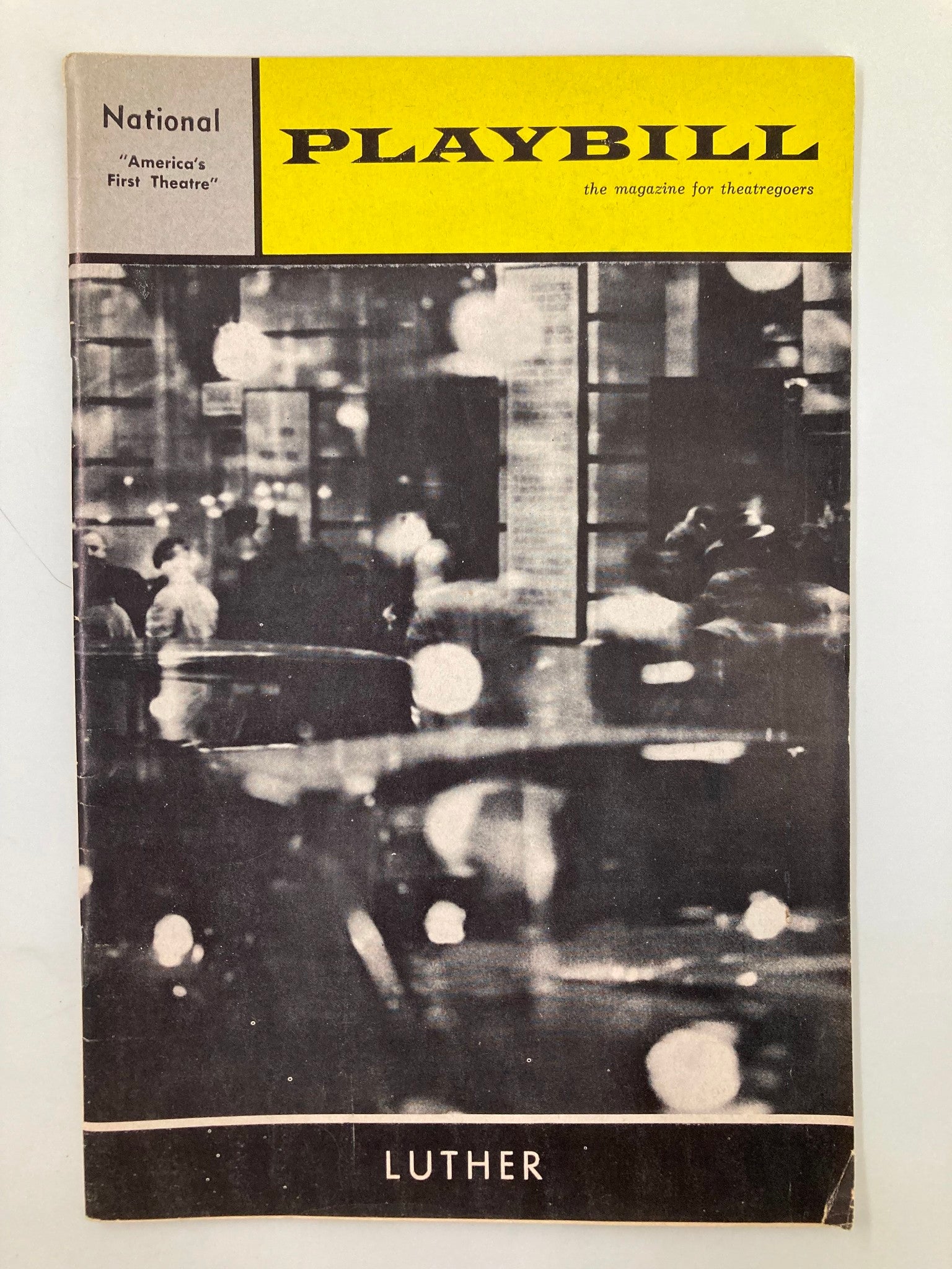 1964 Playbill National Theatre John Heffernan, George Matthews in Luther