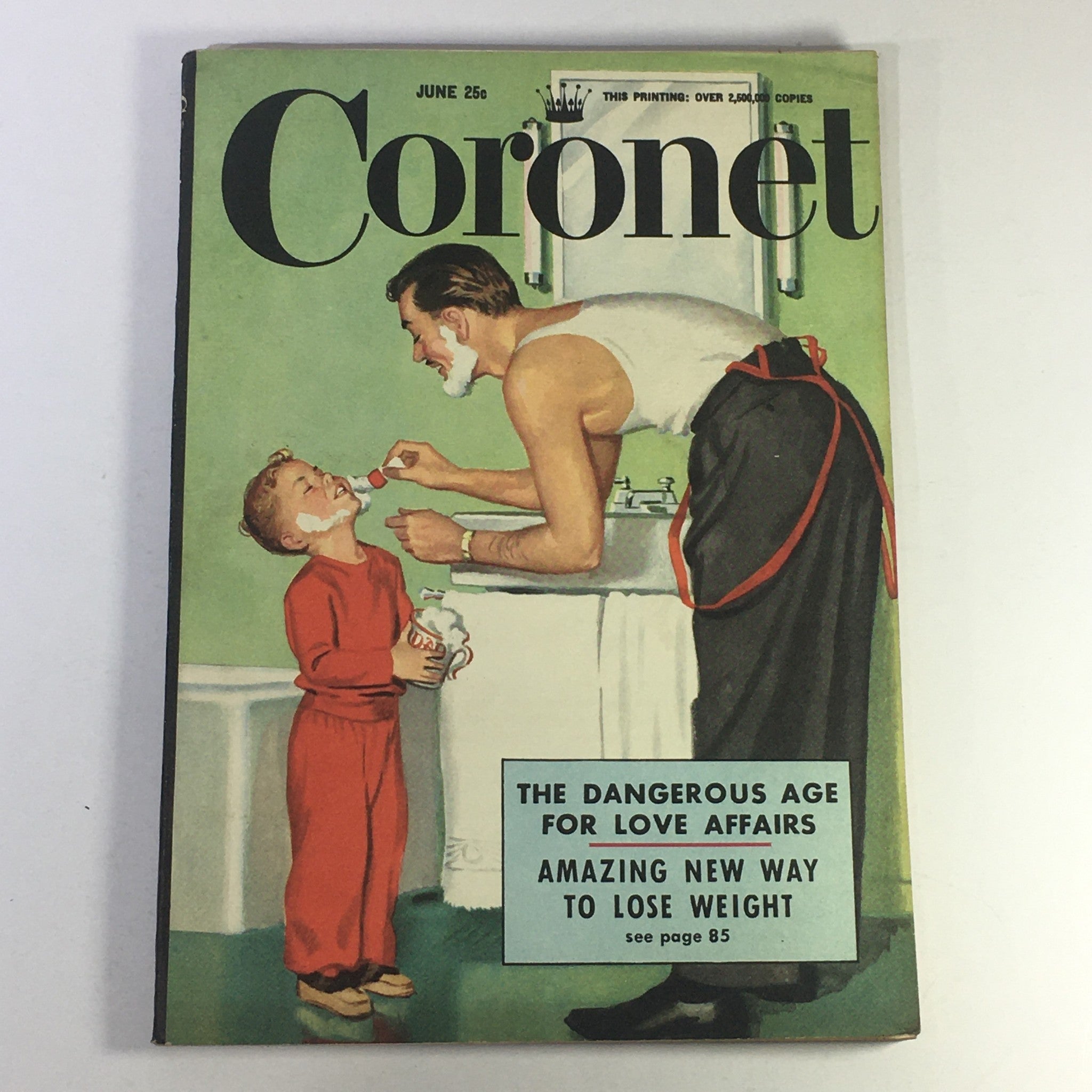 VTG Coronet Magazine June 1951 - The Dangerous Age for Love Affair / Lose Weight