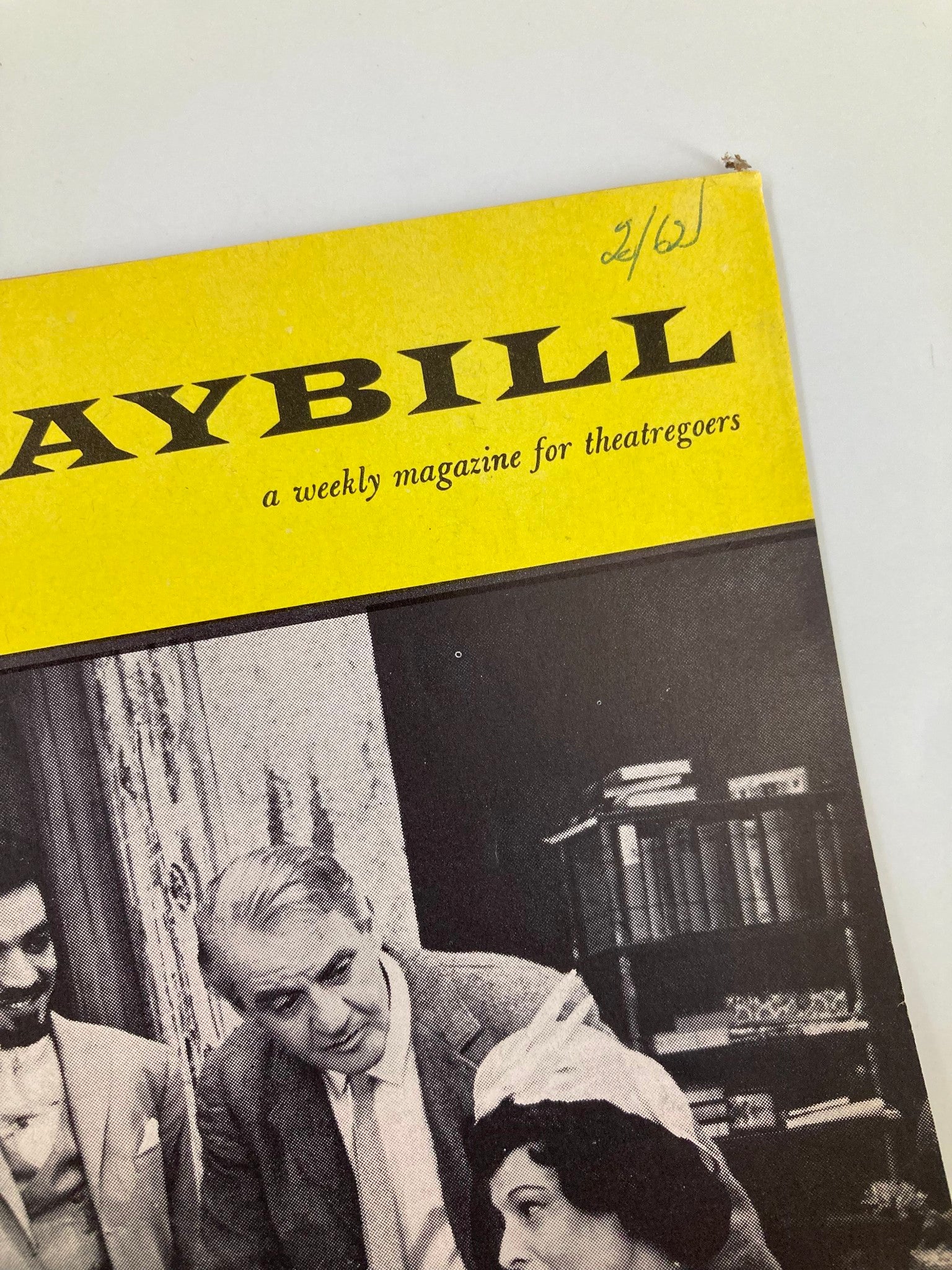 1962 Playbill Ambassador Theatre Zia Mohyeddin in A Passage to India