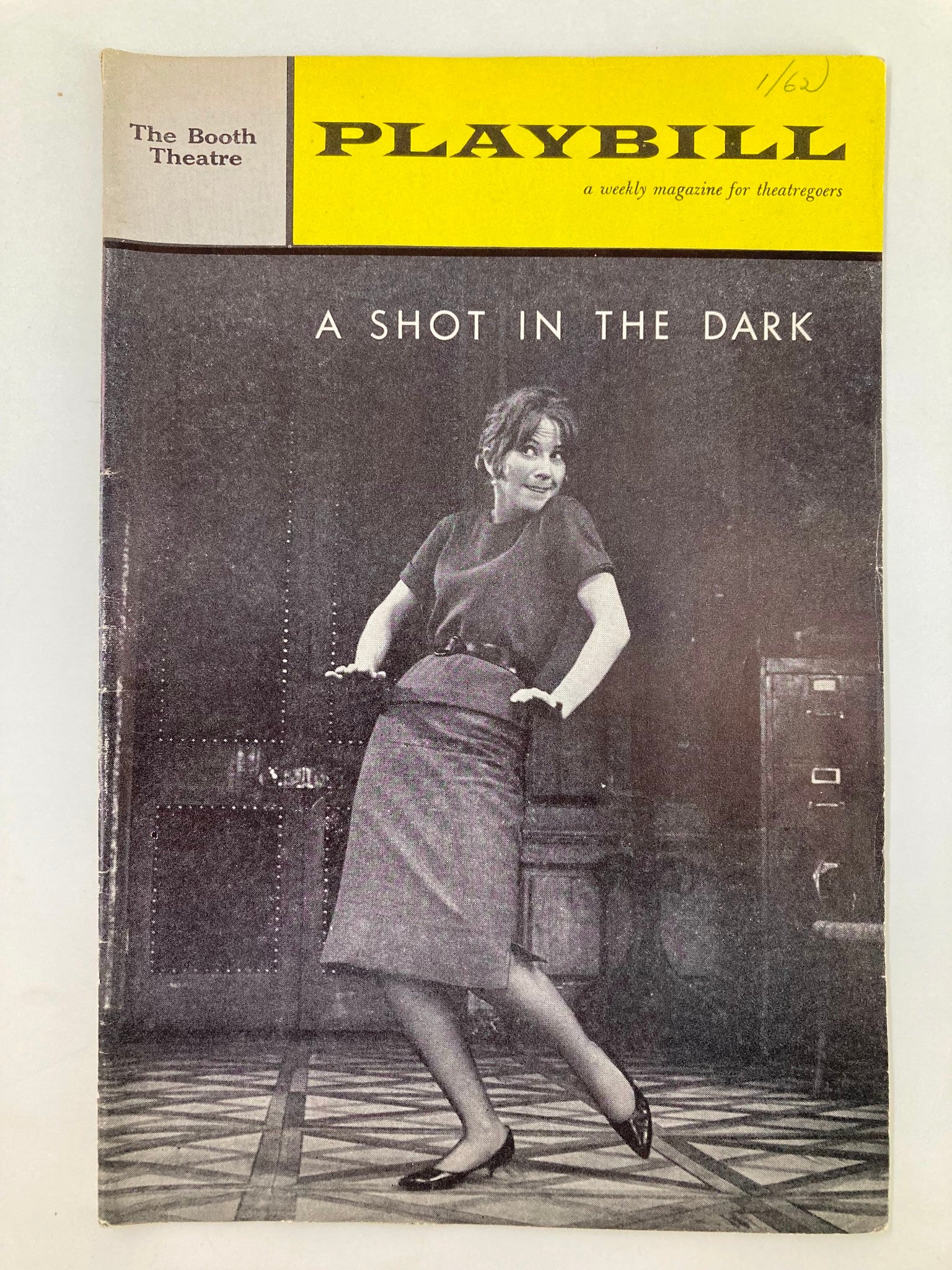 1962 Playbill The Booth Theatre Julie Harris in A Shot in the Dark