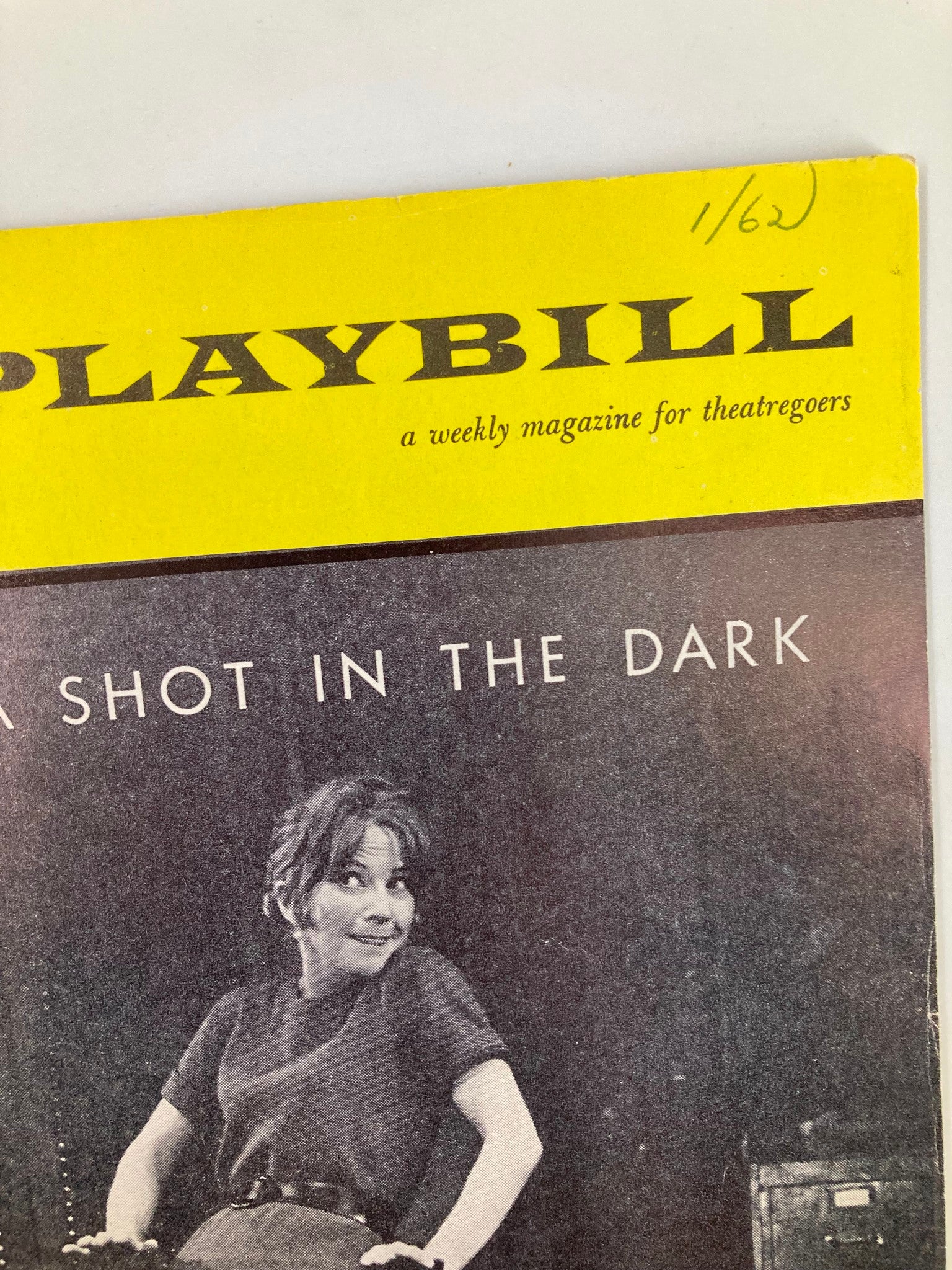 1962 Playbill The Booth Theatre Julie Harris in A Shot in the Dark