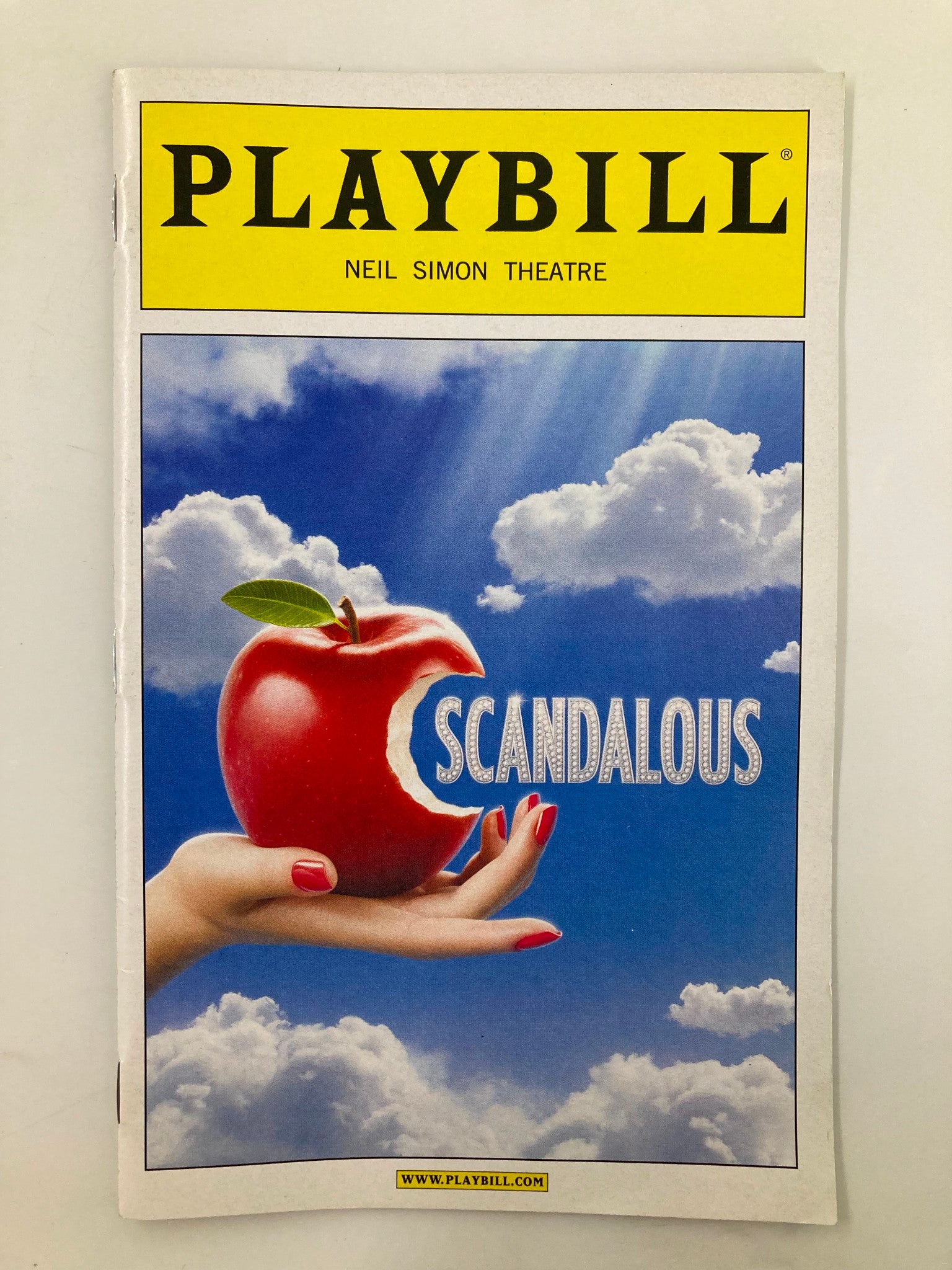 2012 Playbill Neil Simon Theatre Carolee Carmello, Candy Buckley in Scandalous