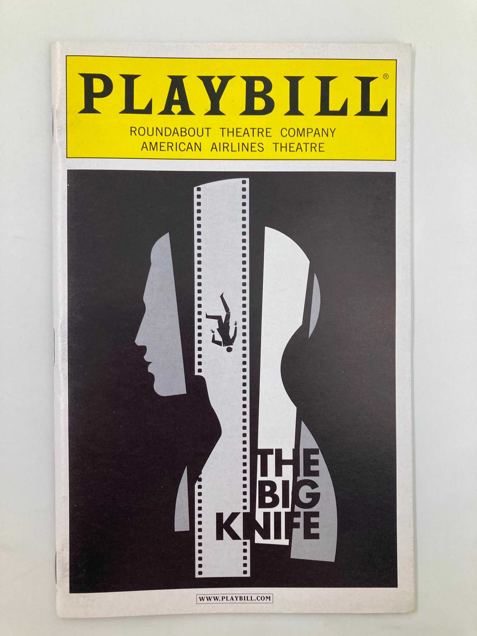 2013 Playbill American Airlines Theatre Rachel Brosnahan in The Big Knife VG