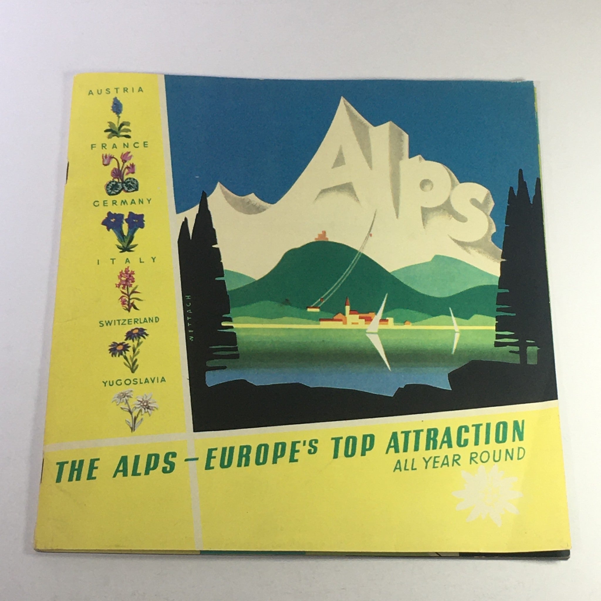 VTG Rare The Alps - Europe's Top Attraction All Year Round Tours and Trips