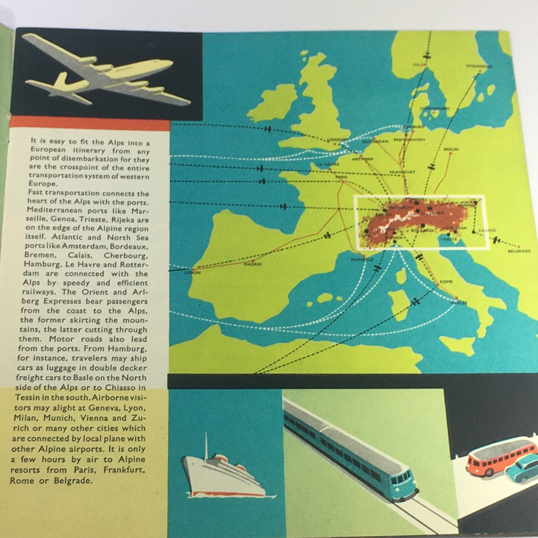 VTG Rare The Alps - Europe's Top Attraction All Year Round Tours and Trips