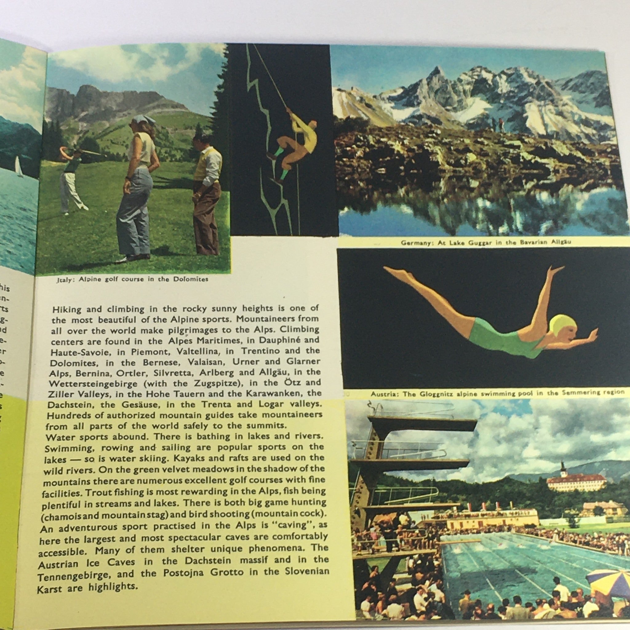 VTG Rare The Alps - Europe's Top Attraction All Year Round Tours and Trips