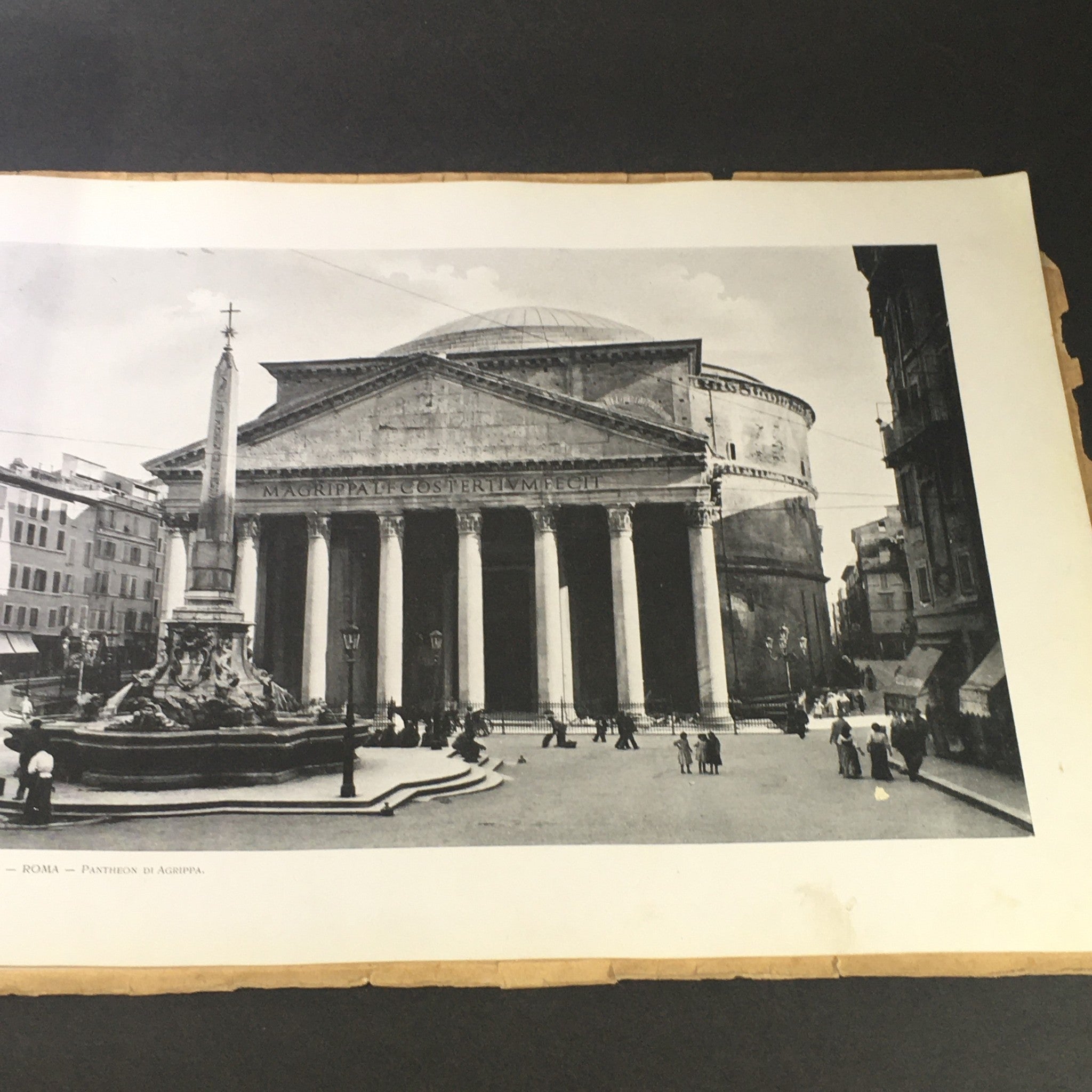 VTG Rare Roma Architecture Serie N. 44 Interno Della Basilica Di S. Paolo