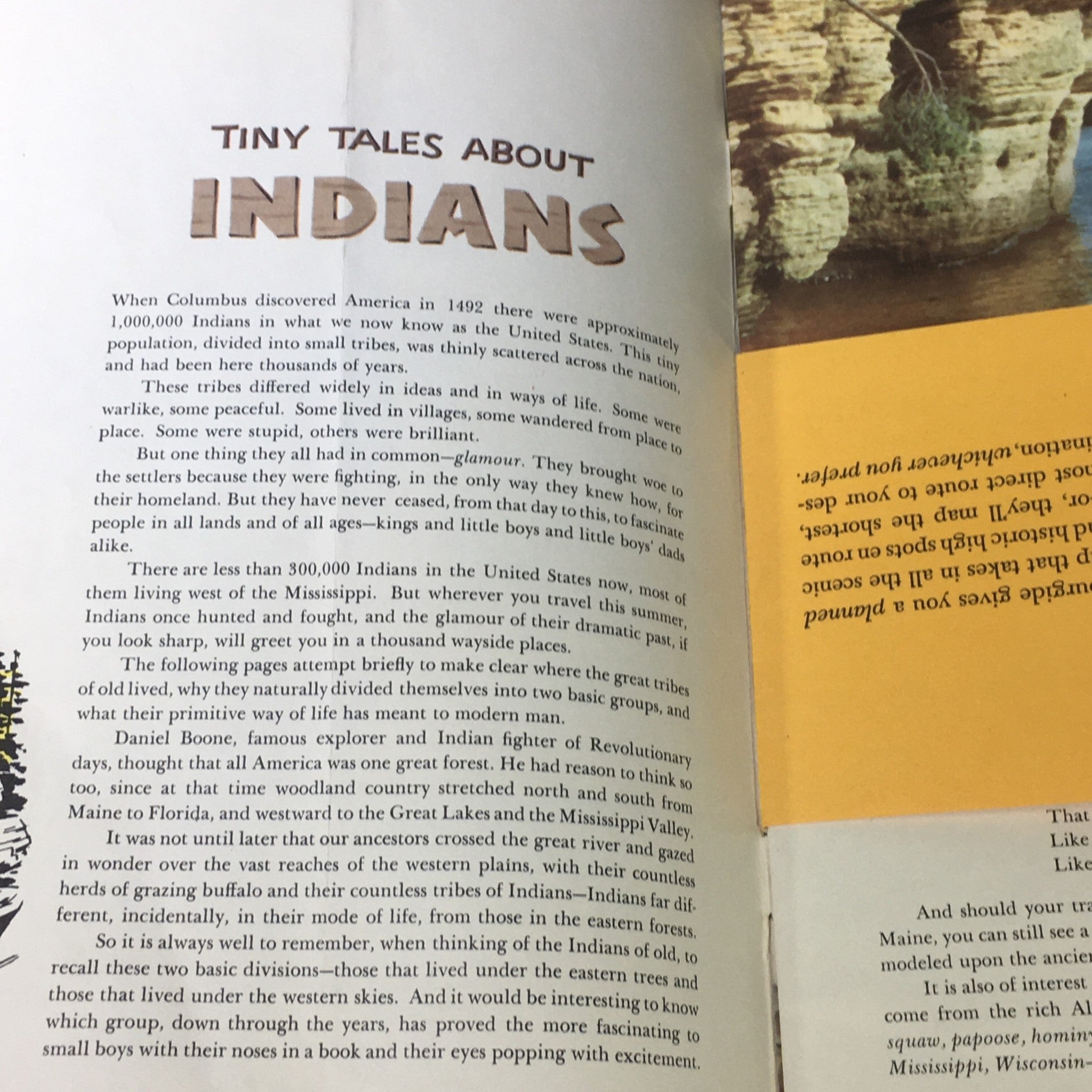 VTG Tiny Tales About Indians Famous Southern Tribes in North Carolina