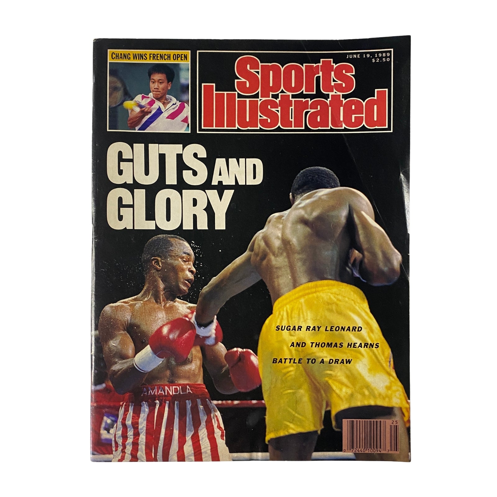 Sports Illustrated Magazine June 19, 1989 Sugar Ray Leonard Cover No Label